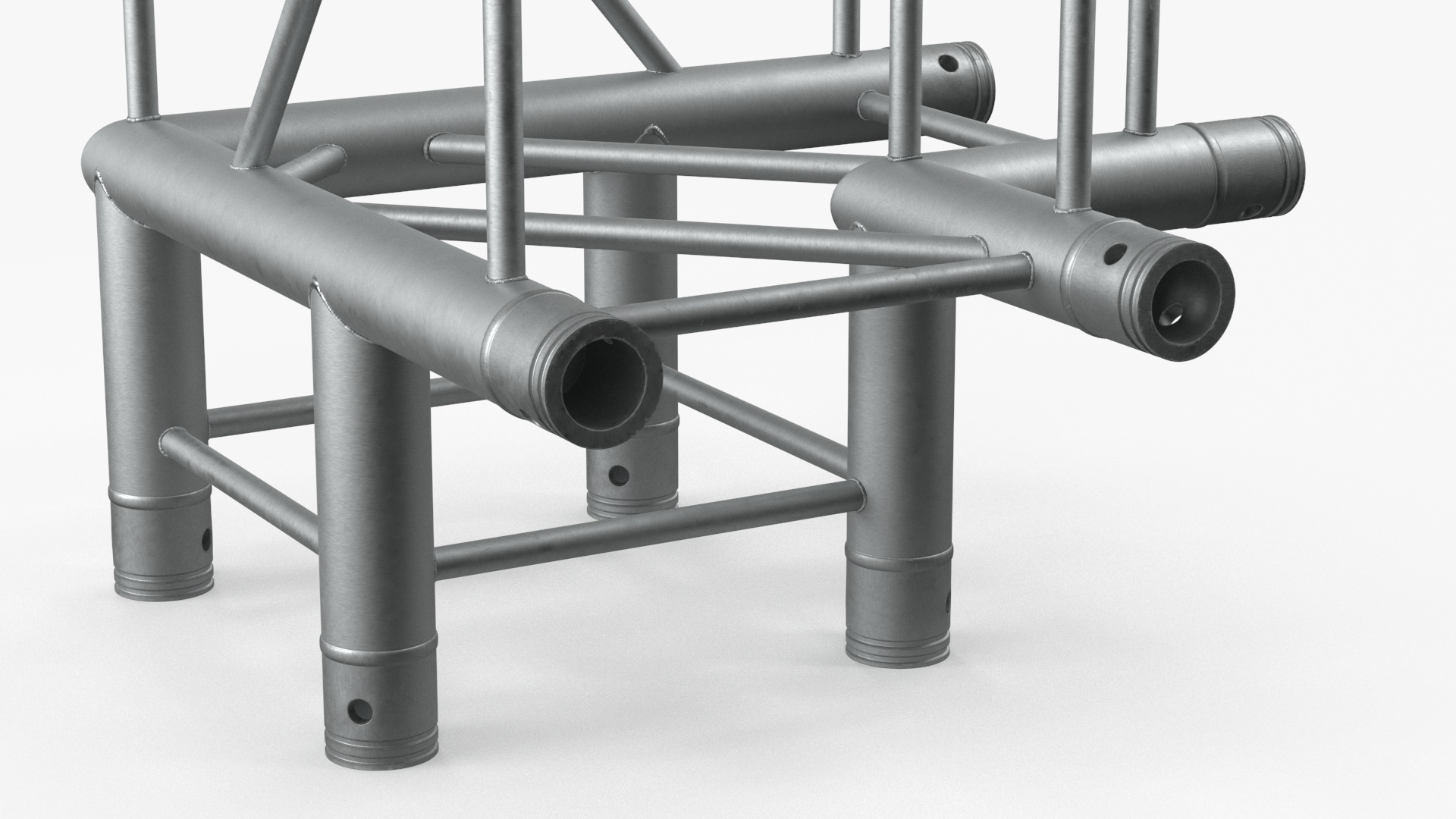 Square Truss Modular Corner 3D