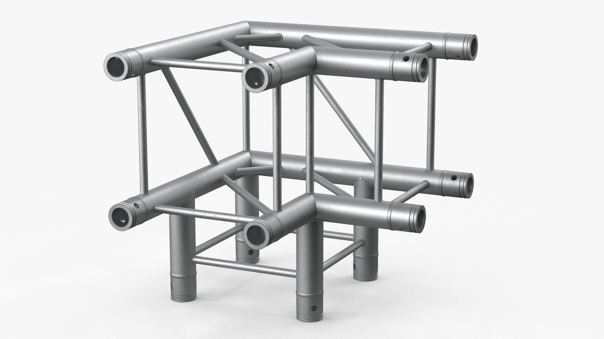 Square Truss Modular Corner 3D