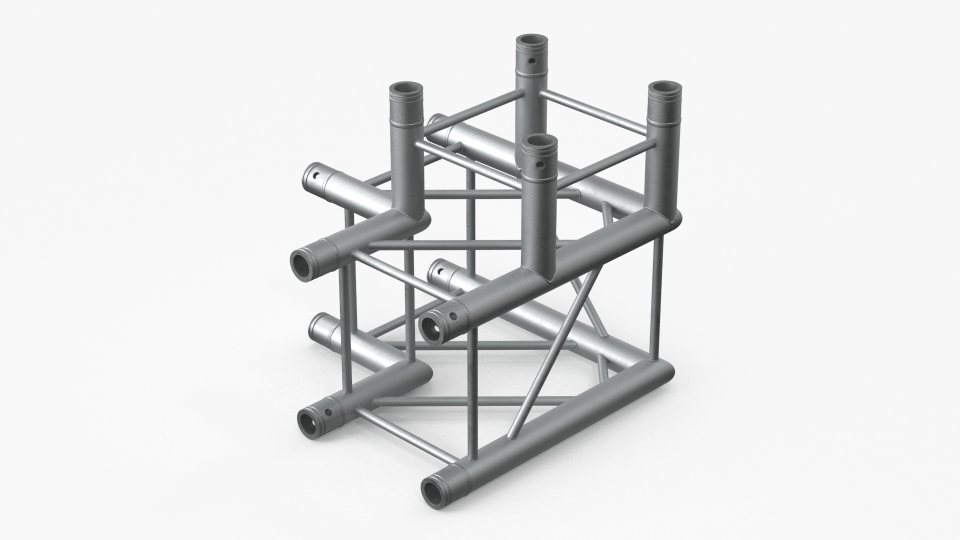 Square Truss Modular Corner 3D