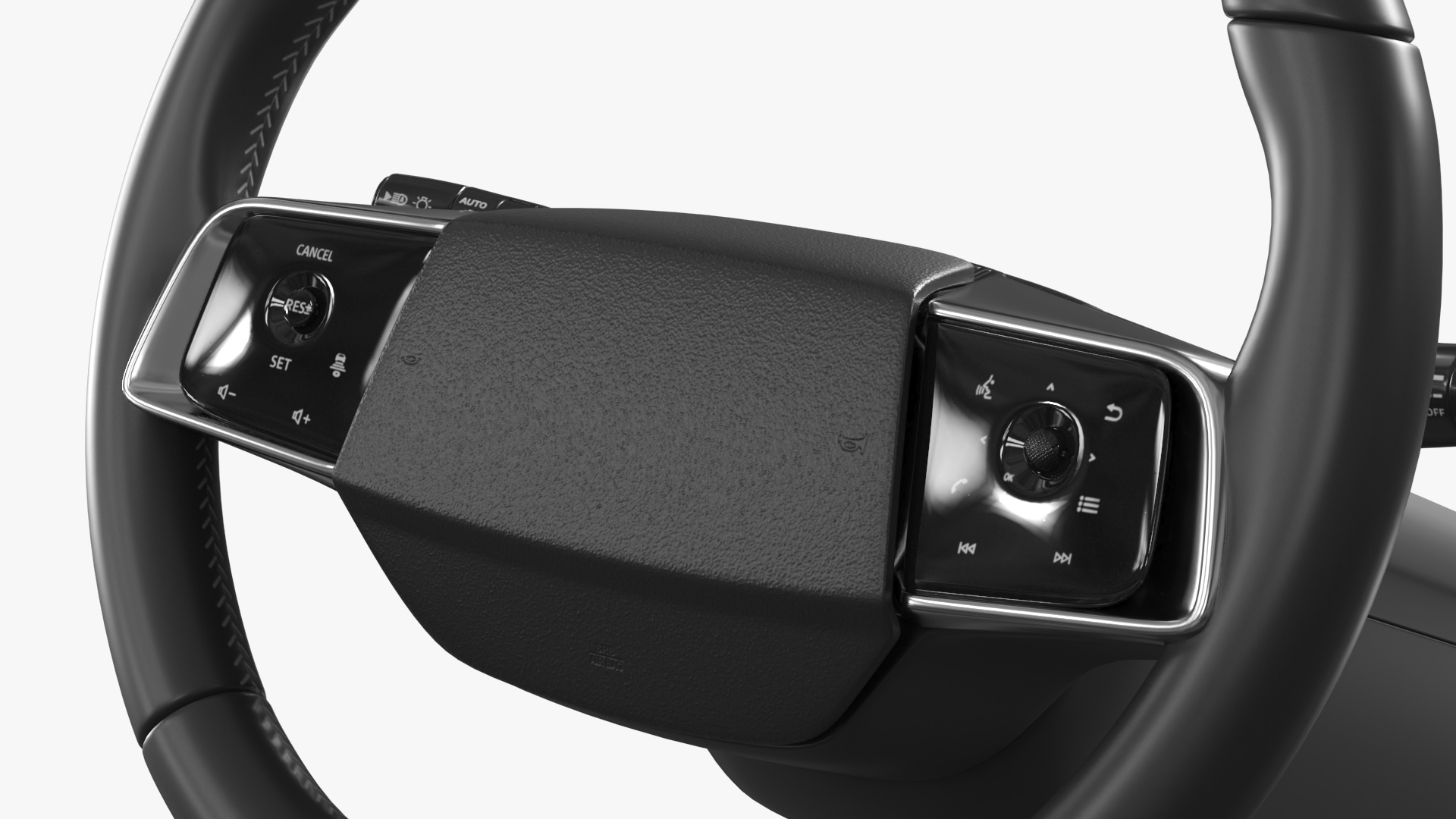 Modern Driver Steering Wheel, view 4
