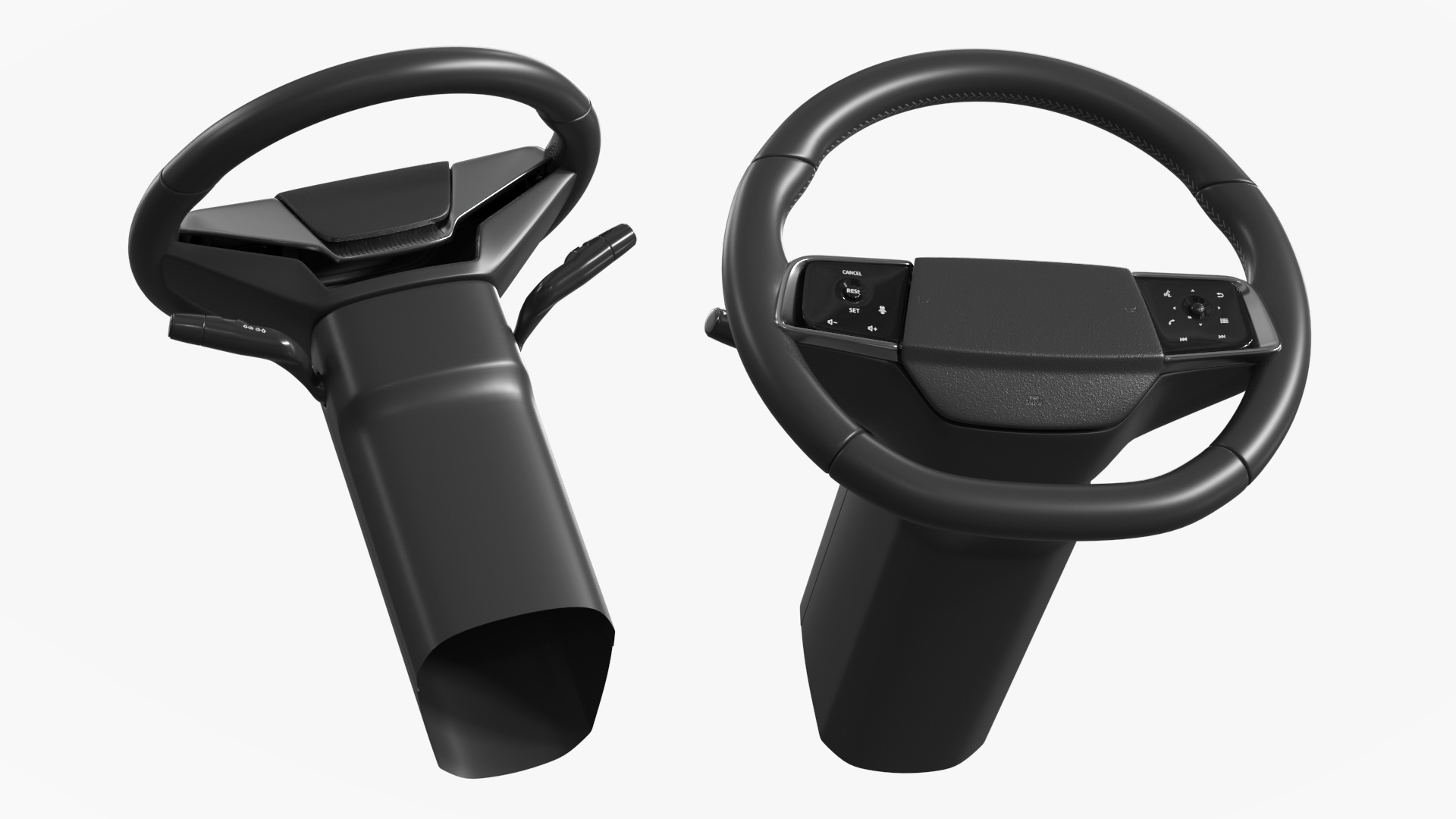 Modern Driver Steering Wheel