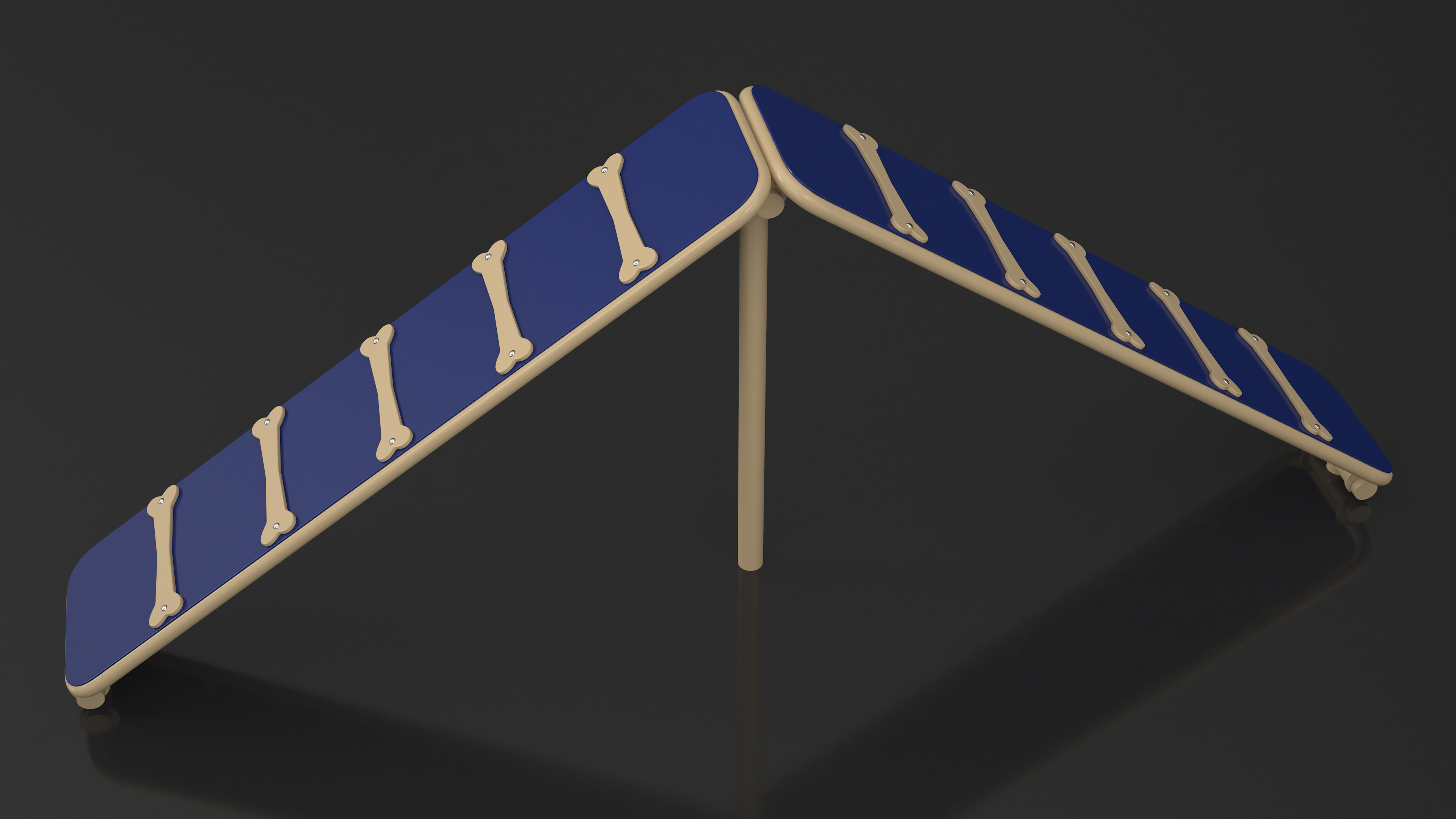 Adventure Peak for Dog Park Blue 3D