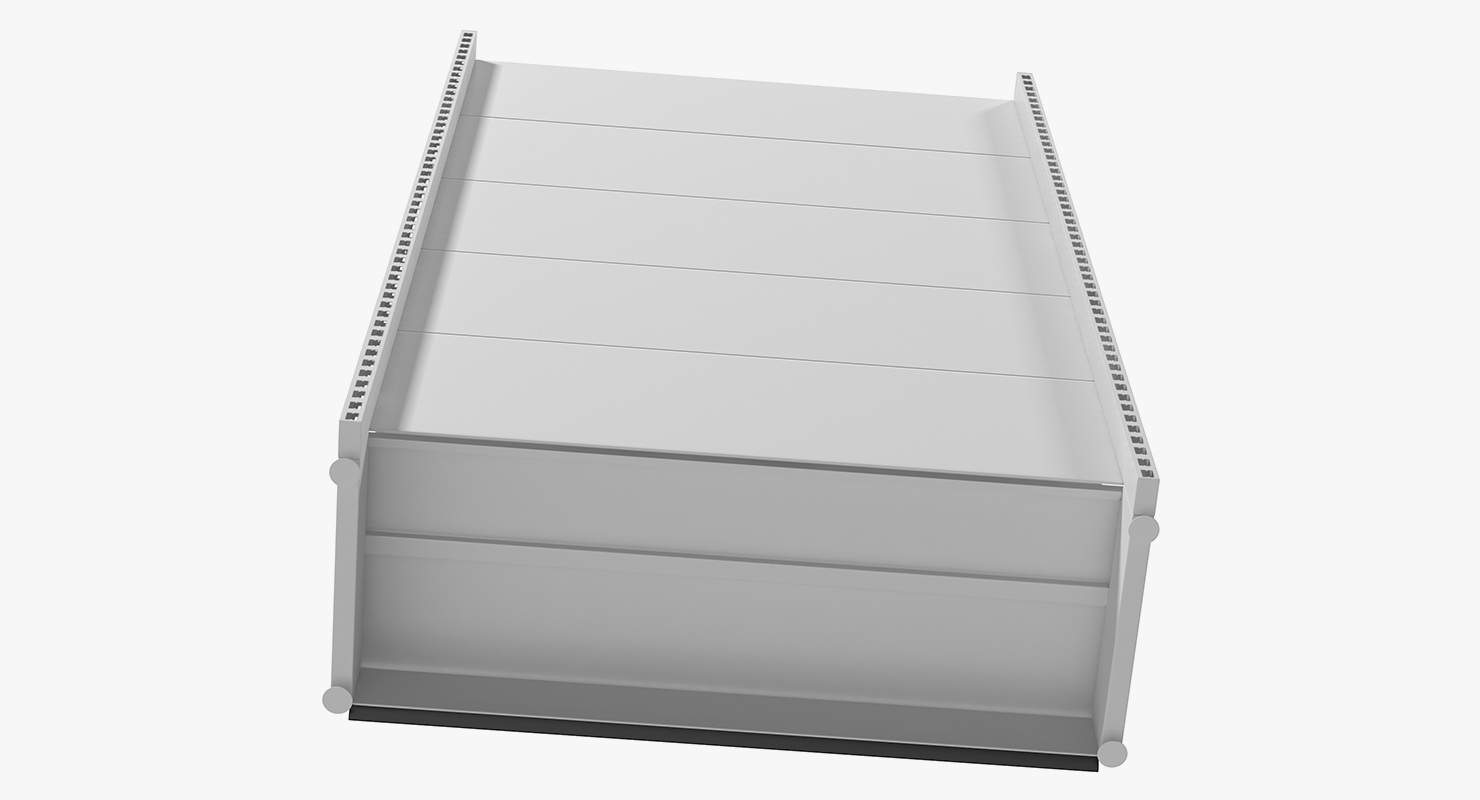 Gondola Store Shelving 3D