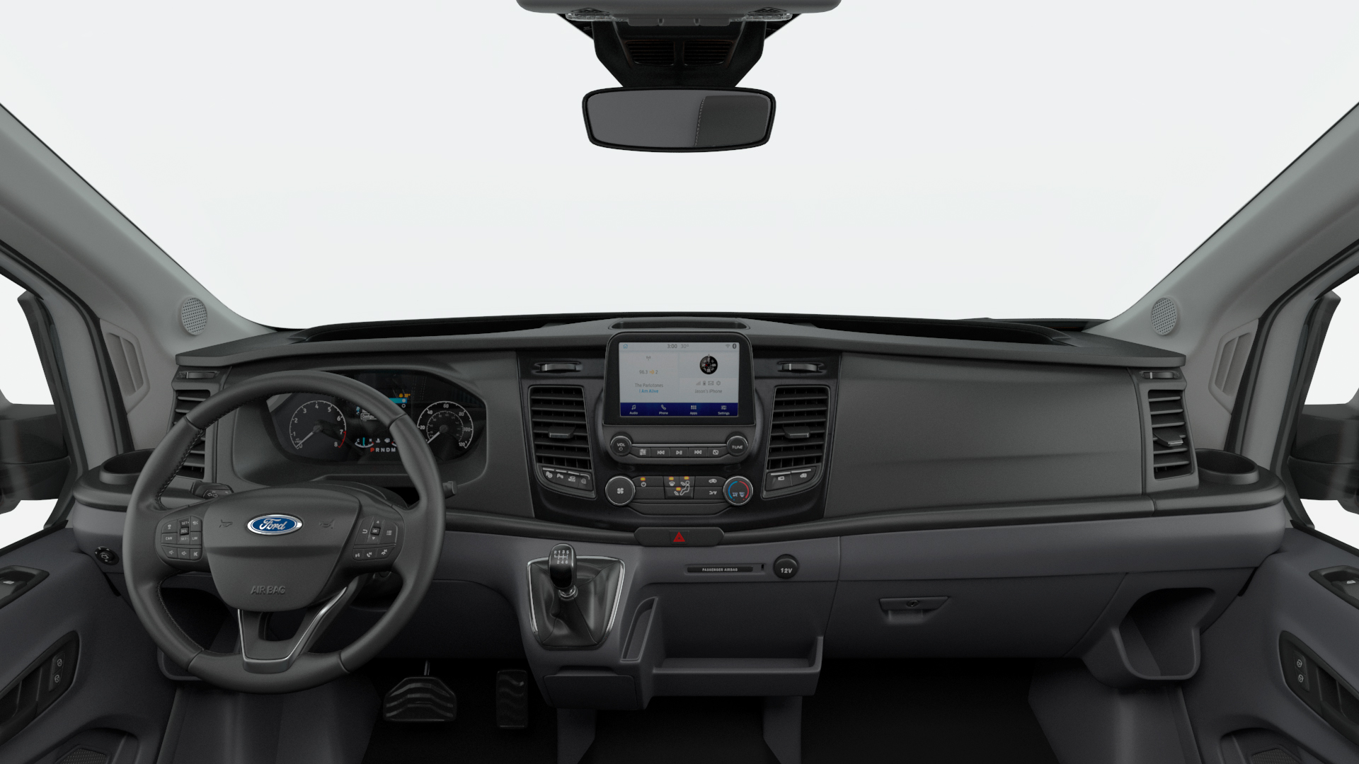 3D Ford Transit Cargo 2020 Your Brand Rigged