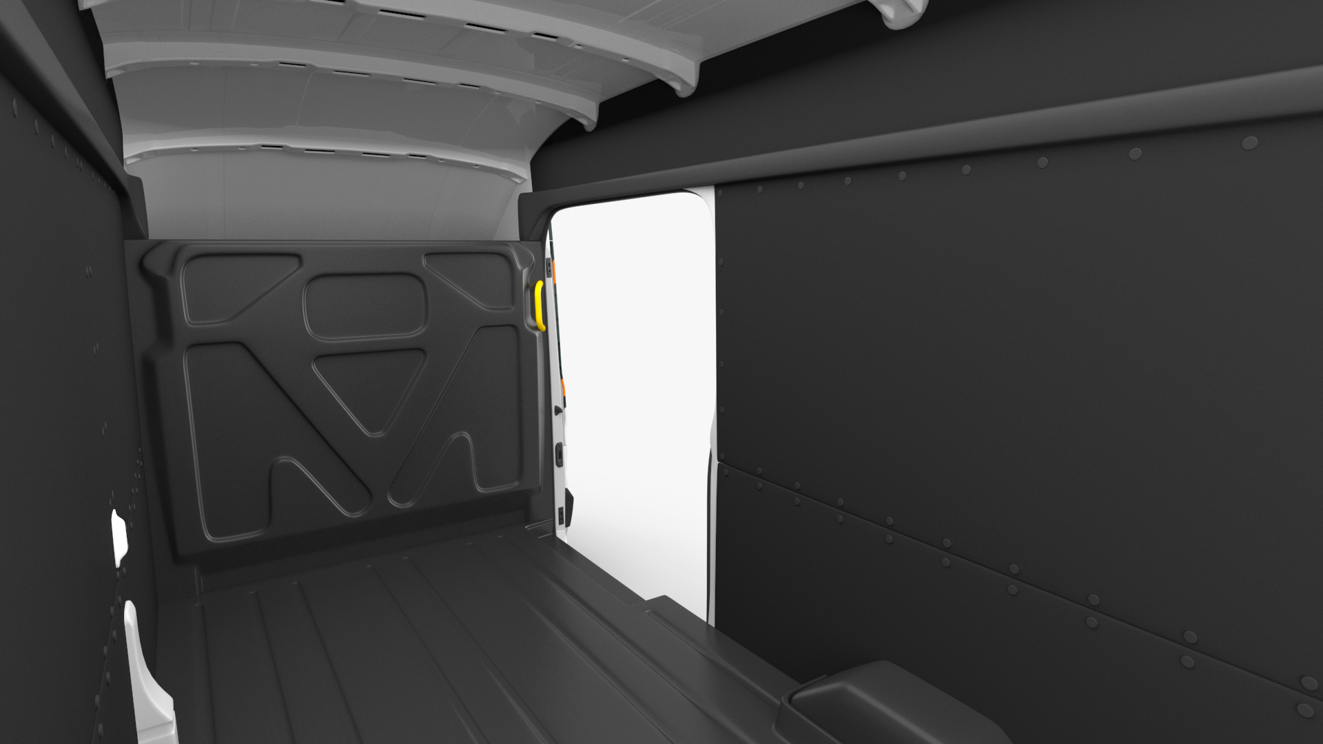 3D Ford Transit Cargo 2020 Your Brand Rigged