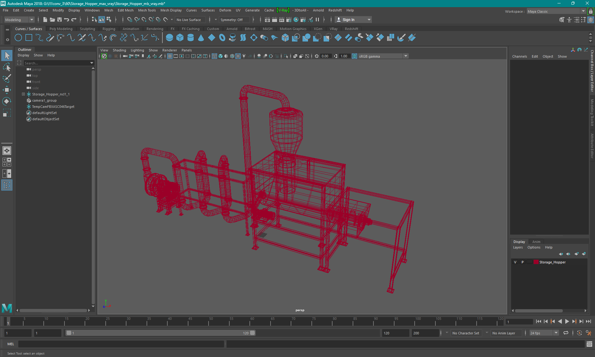 Storage Hopper 3D model