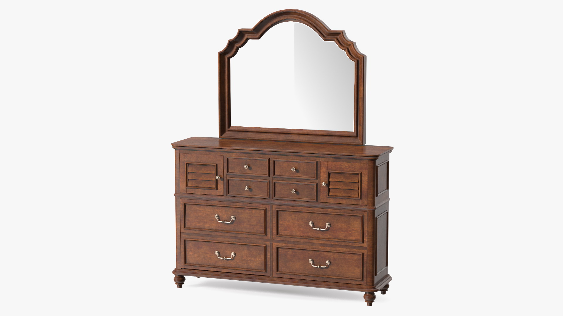 3D Charleston Dresser Wood model