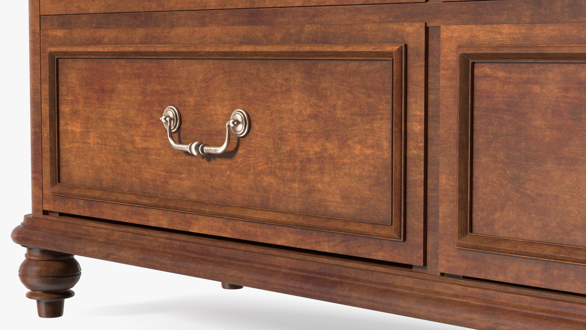 3D Charleston Dresser Wood model
