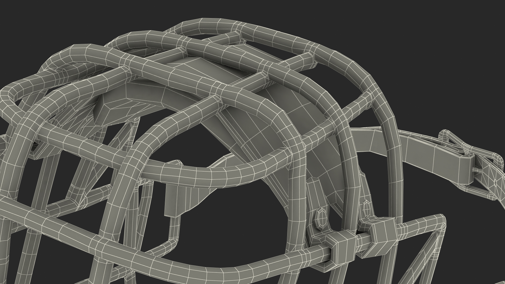Cage Dog Muzzle Labrador 3D model