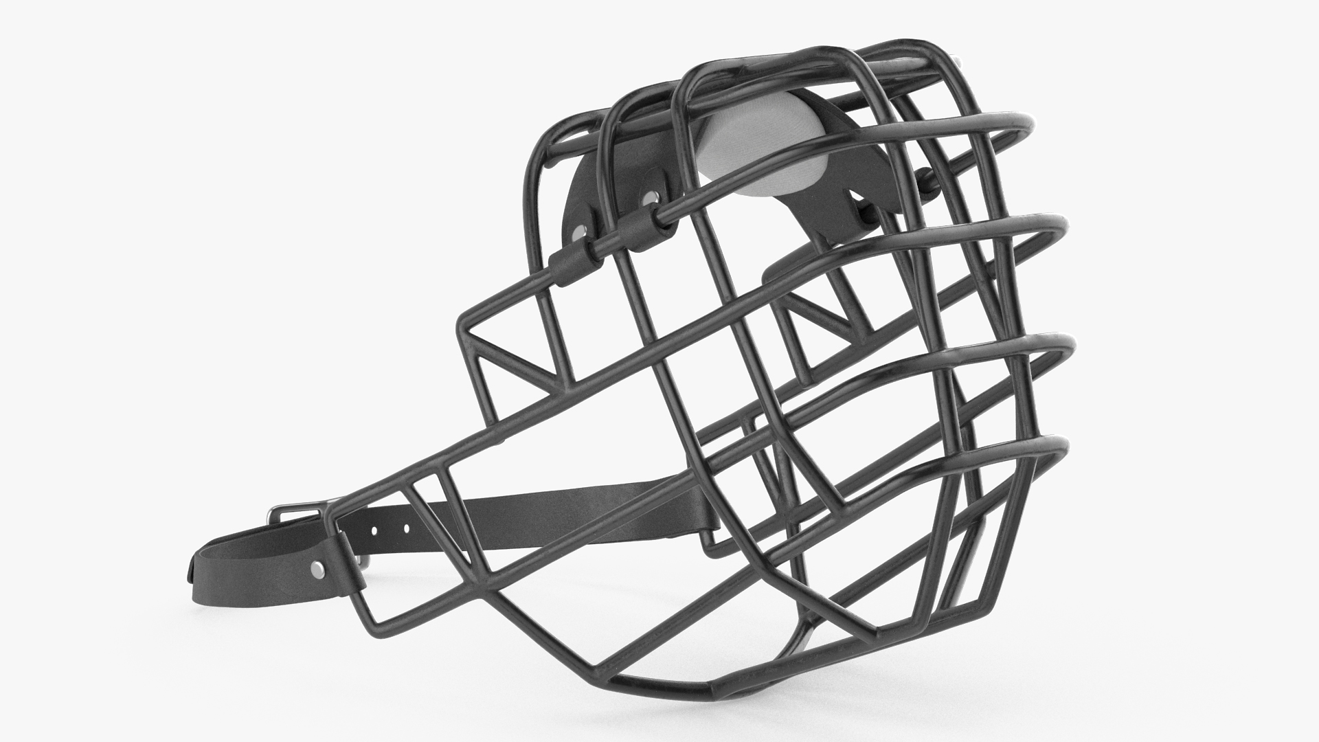 Cage Dog Muzzle Labrador 3D model