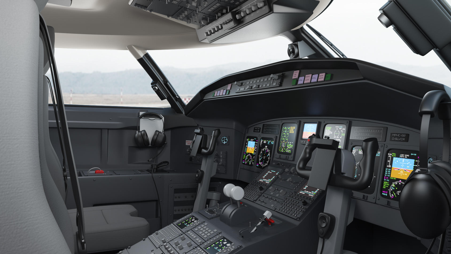 3D model Regional Jet Bombardier CRJ550