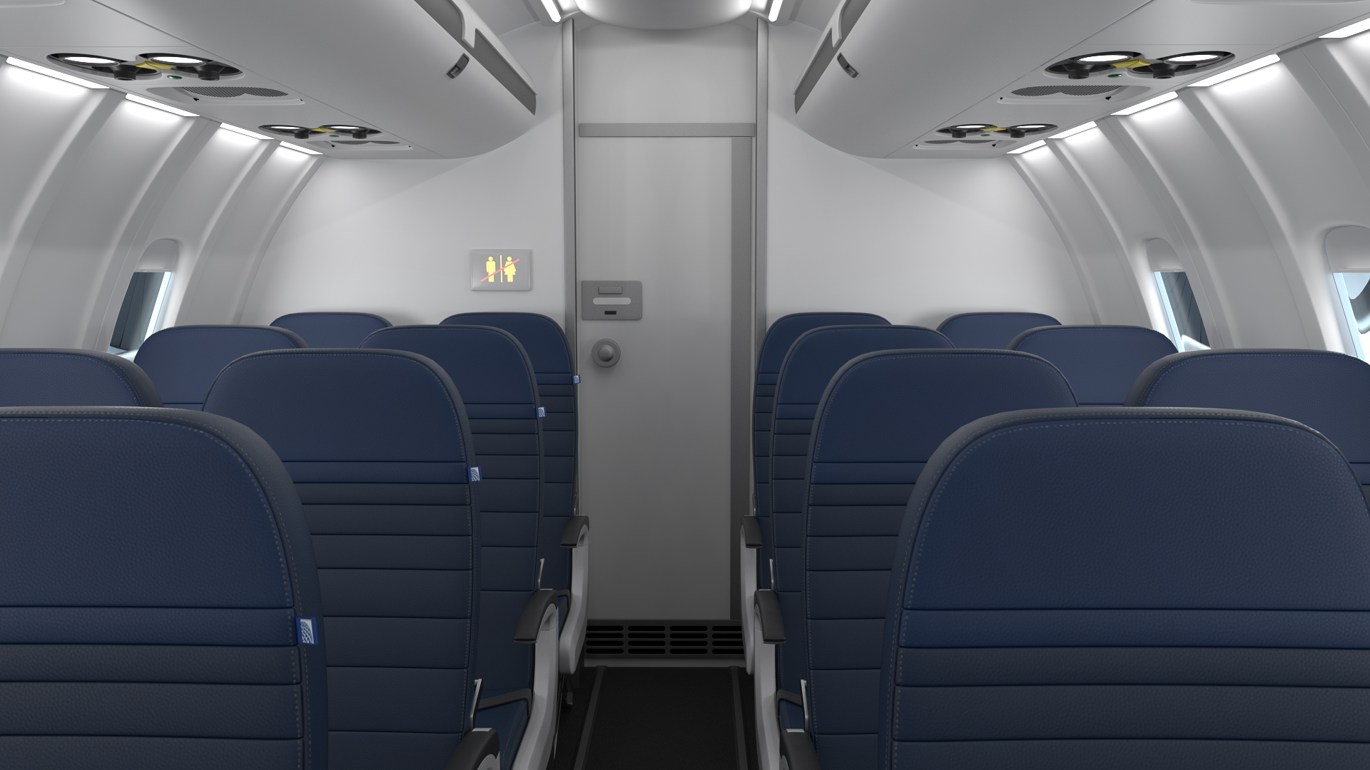 3D model Regional Jet Bombardier CRJ550