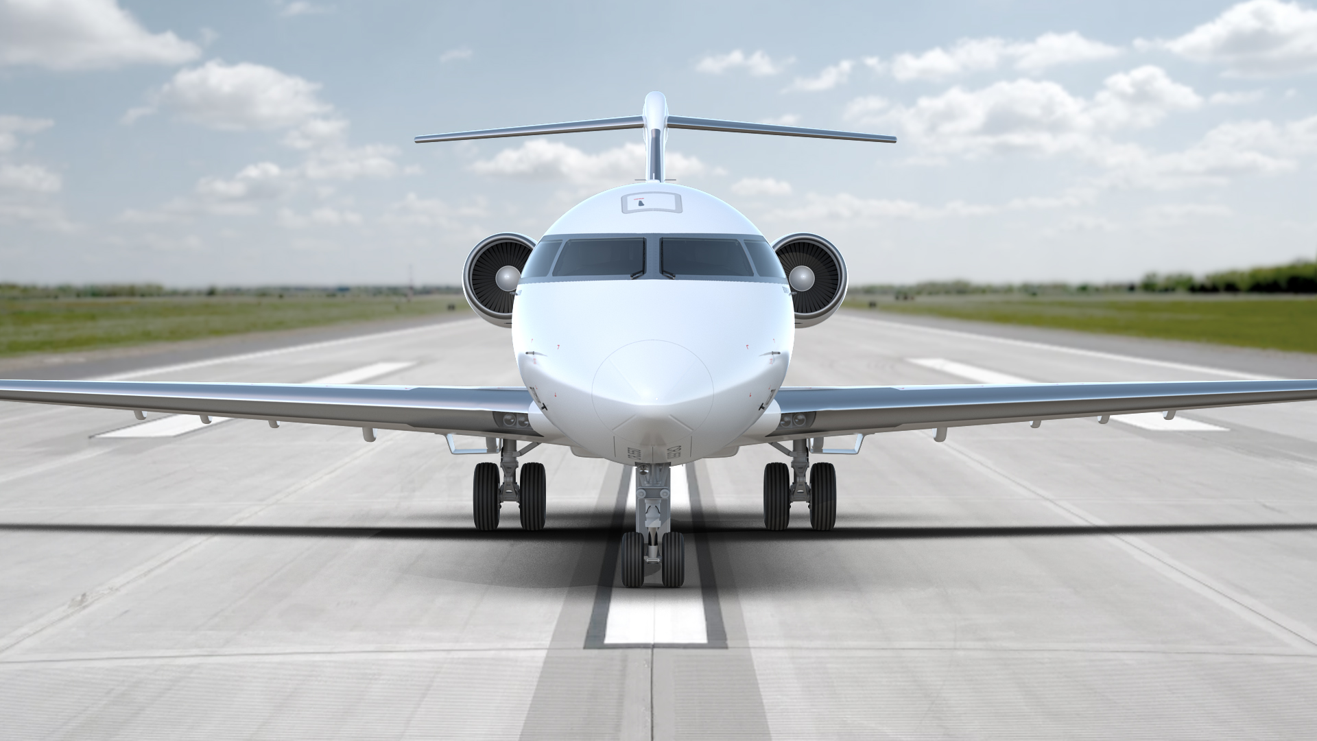 3D model Regional Jet Bombardier CRJ550