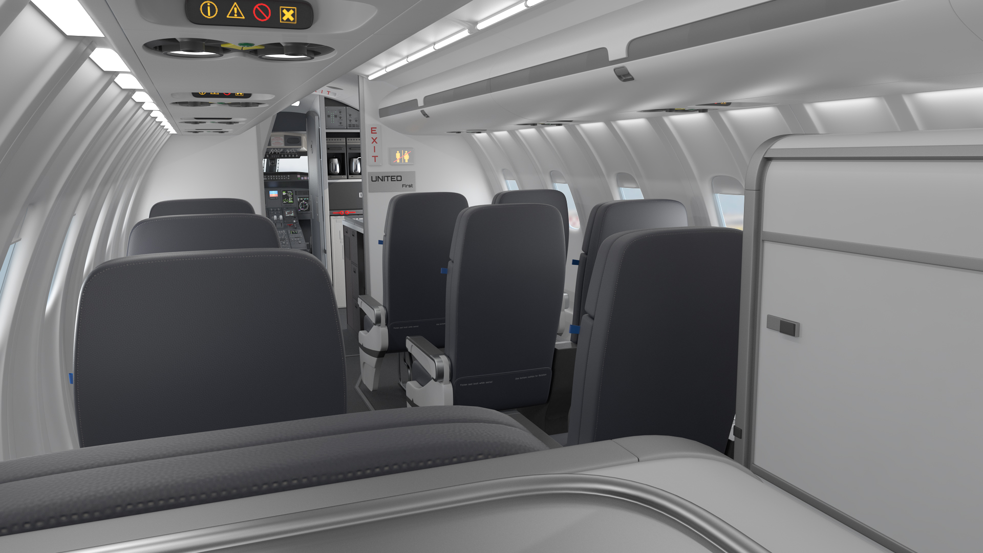 3D model Regional Jet Bombardier CRJ550