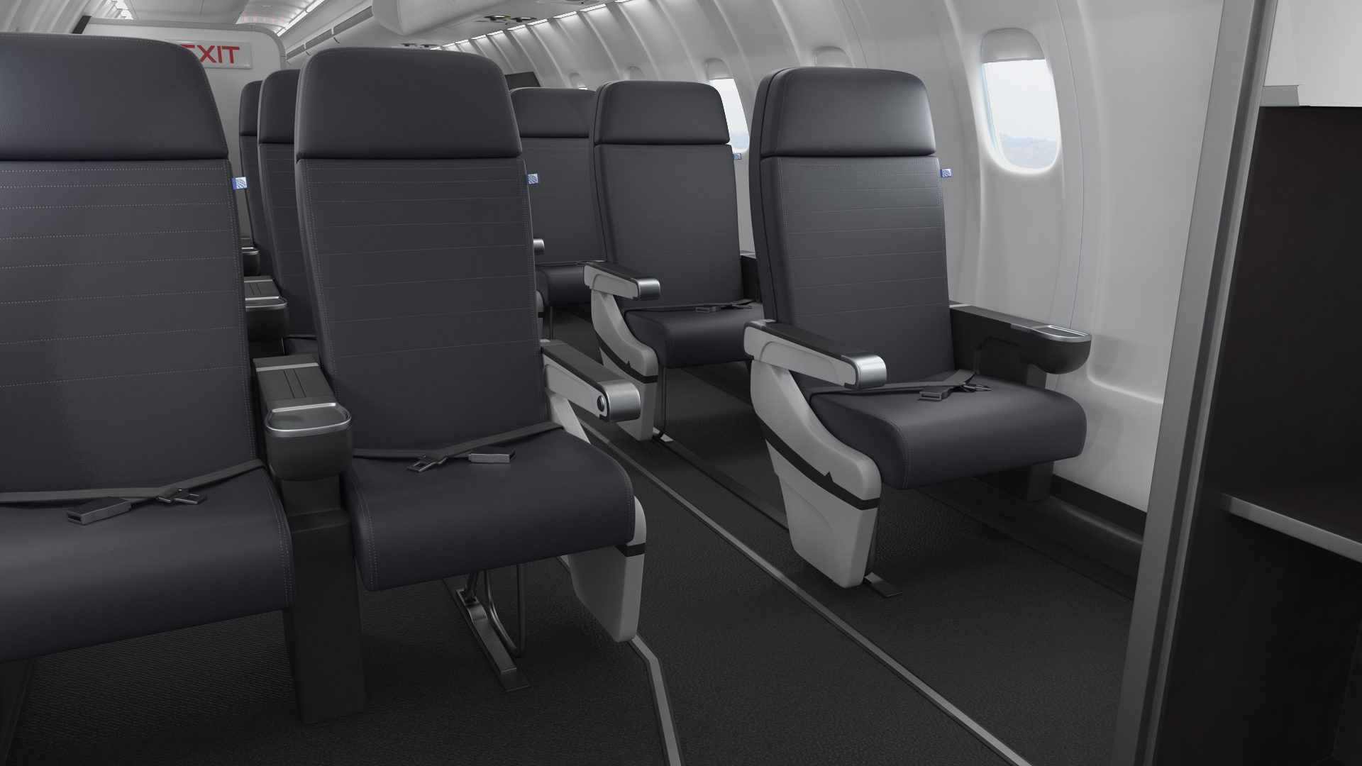 3D model Regional Jet Bombardier CRJ550
