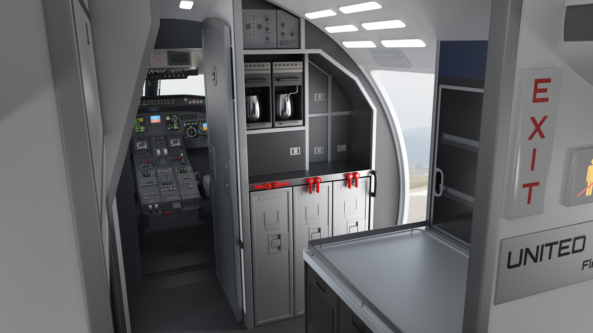 3D model Regional Jet Bombardier CRJ550