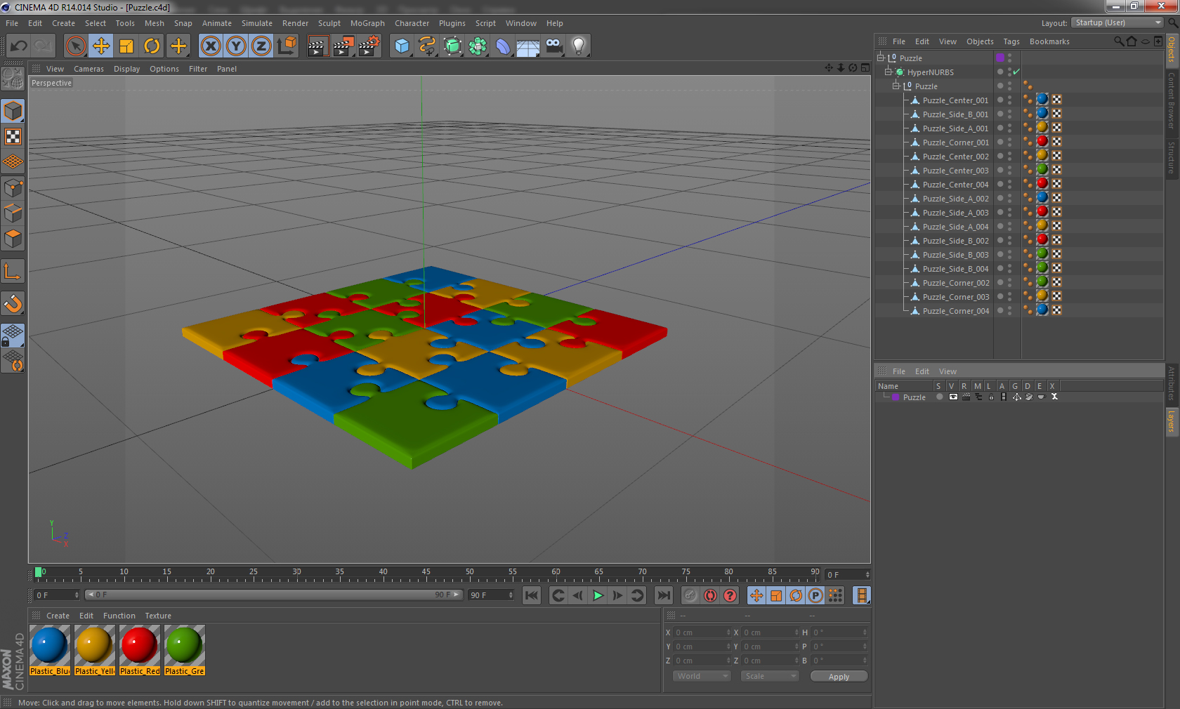 3D model Puzzle
