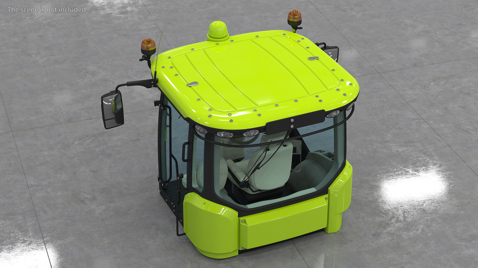 Tractor Cabine 3D model