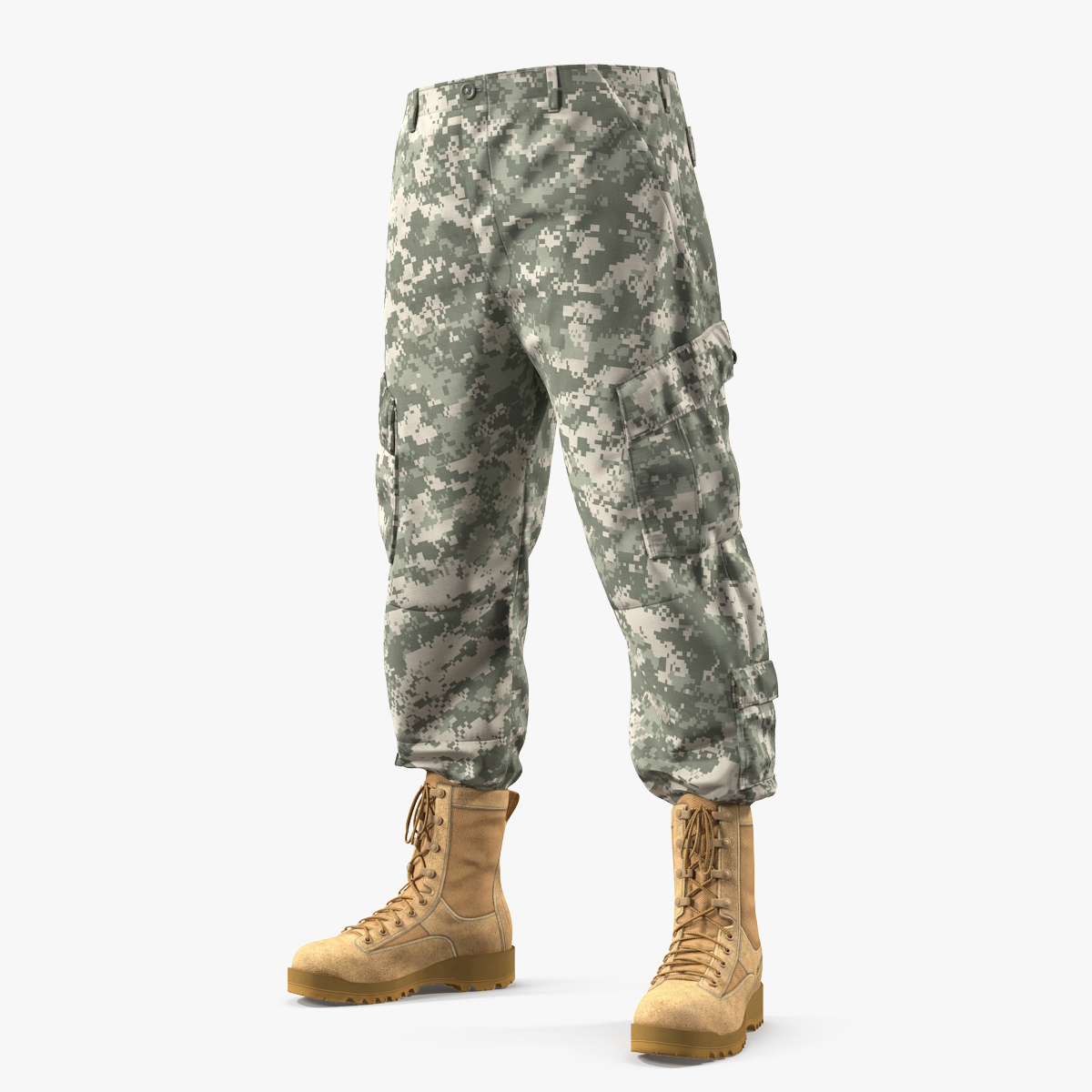 Army ACU Pants with Boots