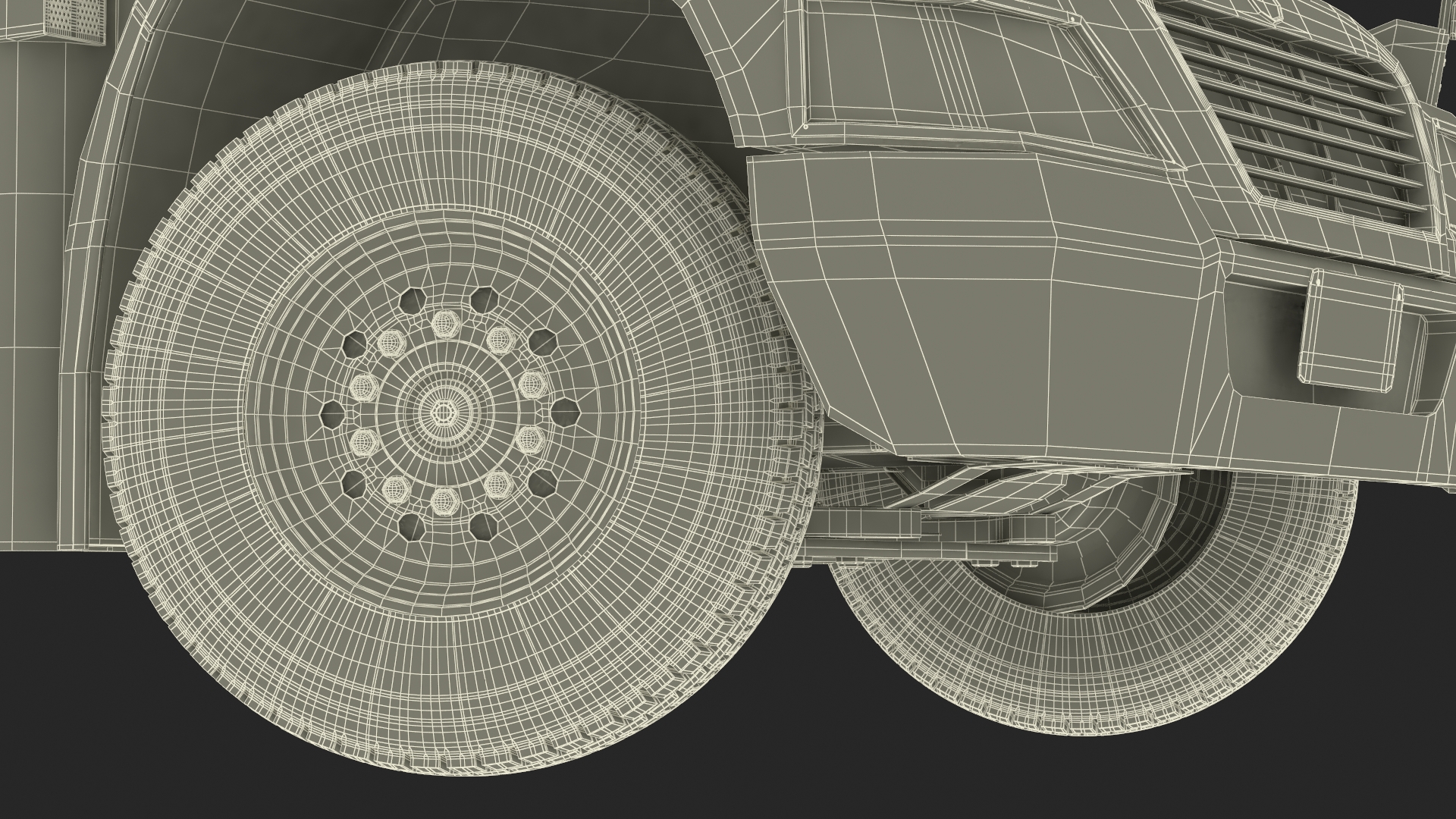 3D model American School Bus Rigged for Cinema 4D