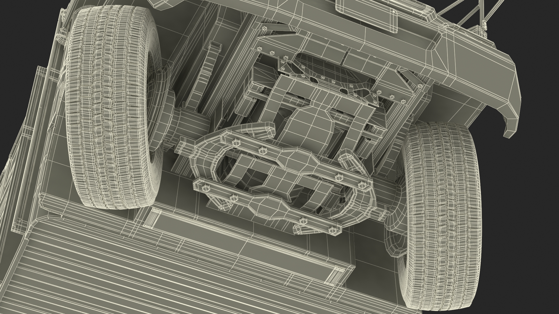 3D model American School Bus Rigged for Cinema 4D