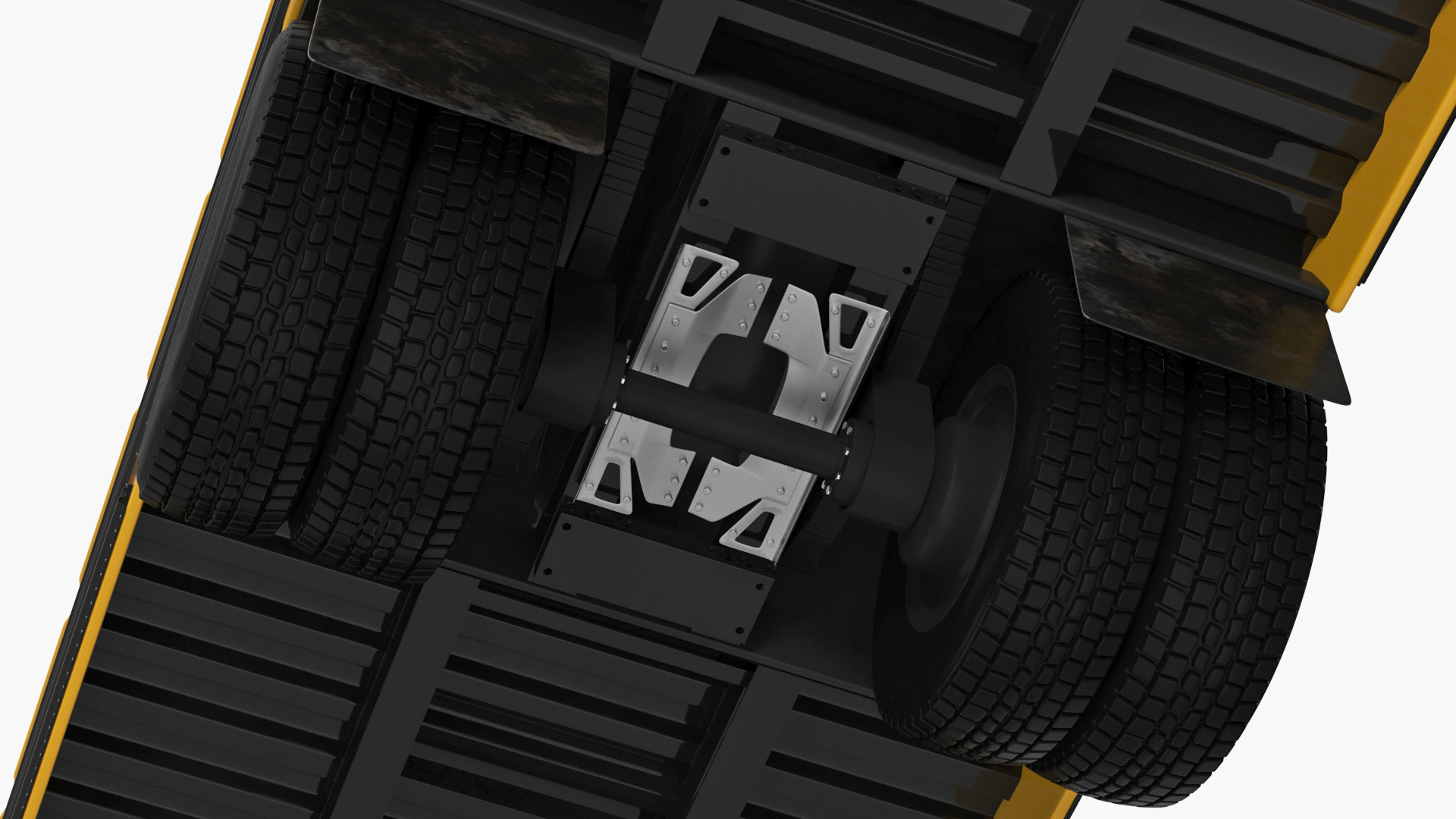 3D model American School Bus Rigged for Cinema 4D