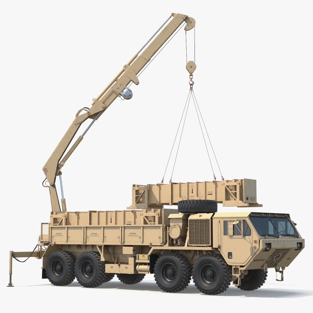 Military Cargo Loader Missile Transporter - Standard