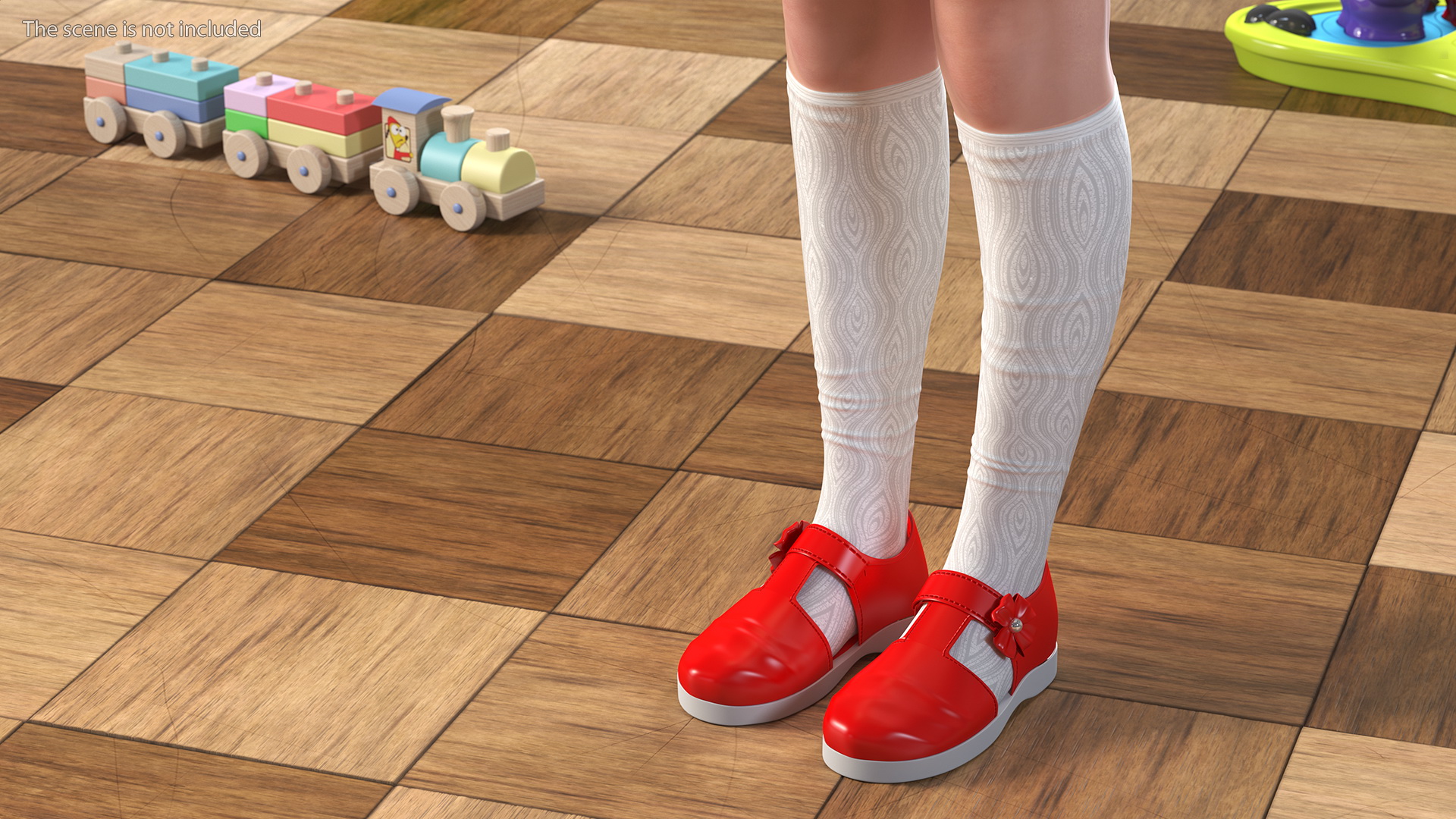 Child Girl Rigged 3D