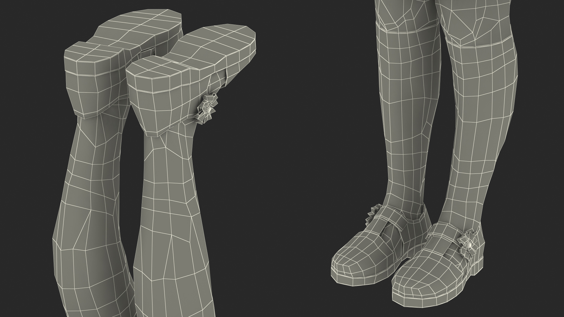 Child Girl Rigged 3D