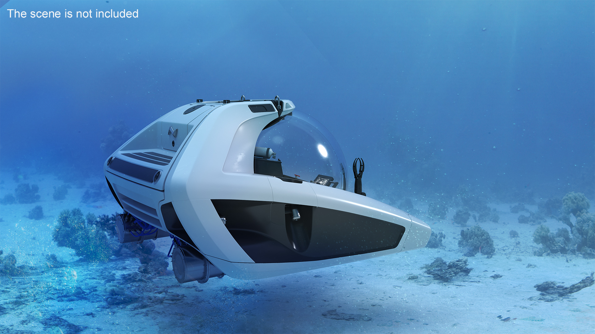 3D U-Boat Worx NEMO Personal Submarine White