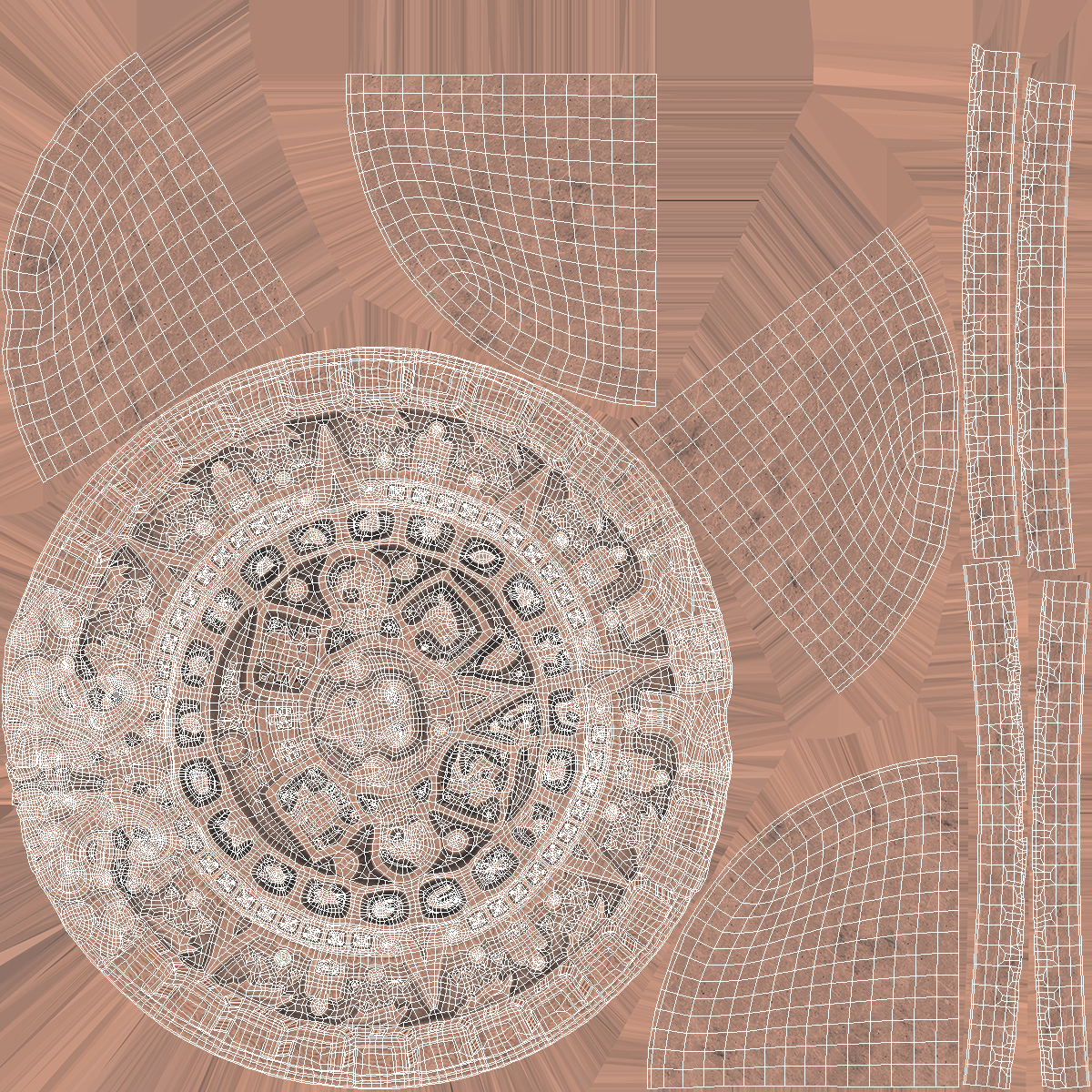 Mayan Calendar 3D model