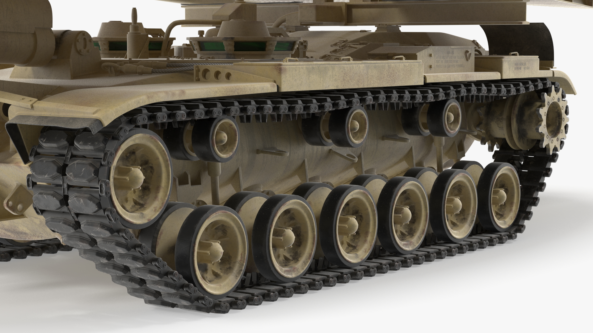 Armored Vehicle Launched Bridge AVLB M60A1 Rigged 3D model