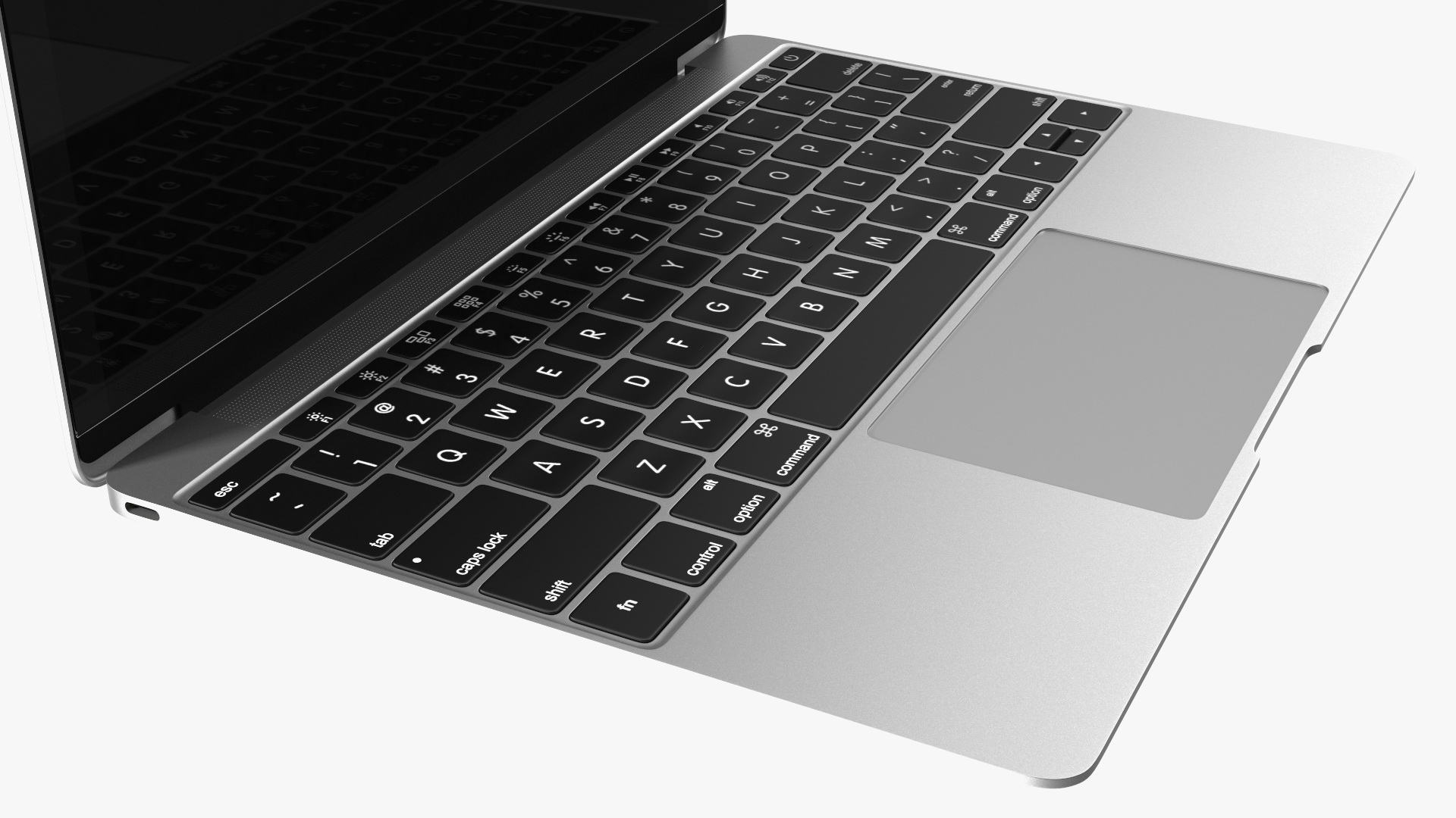 3D Modern Laptop model