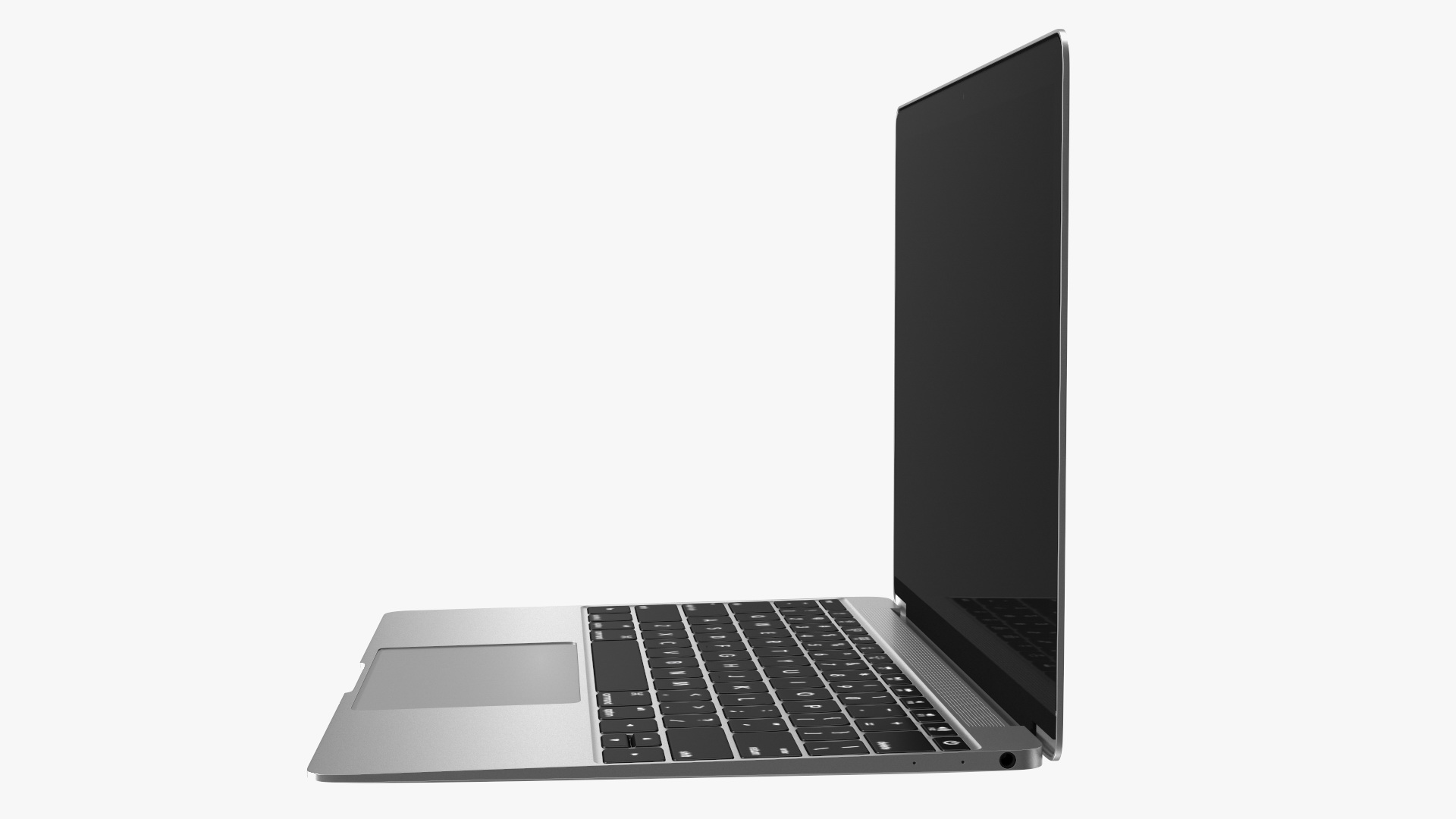 3D Modern Laptop model