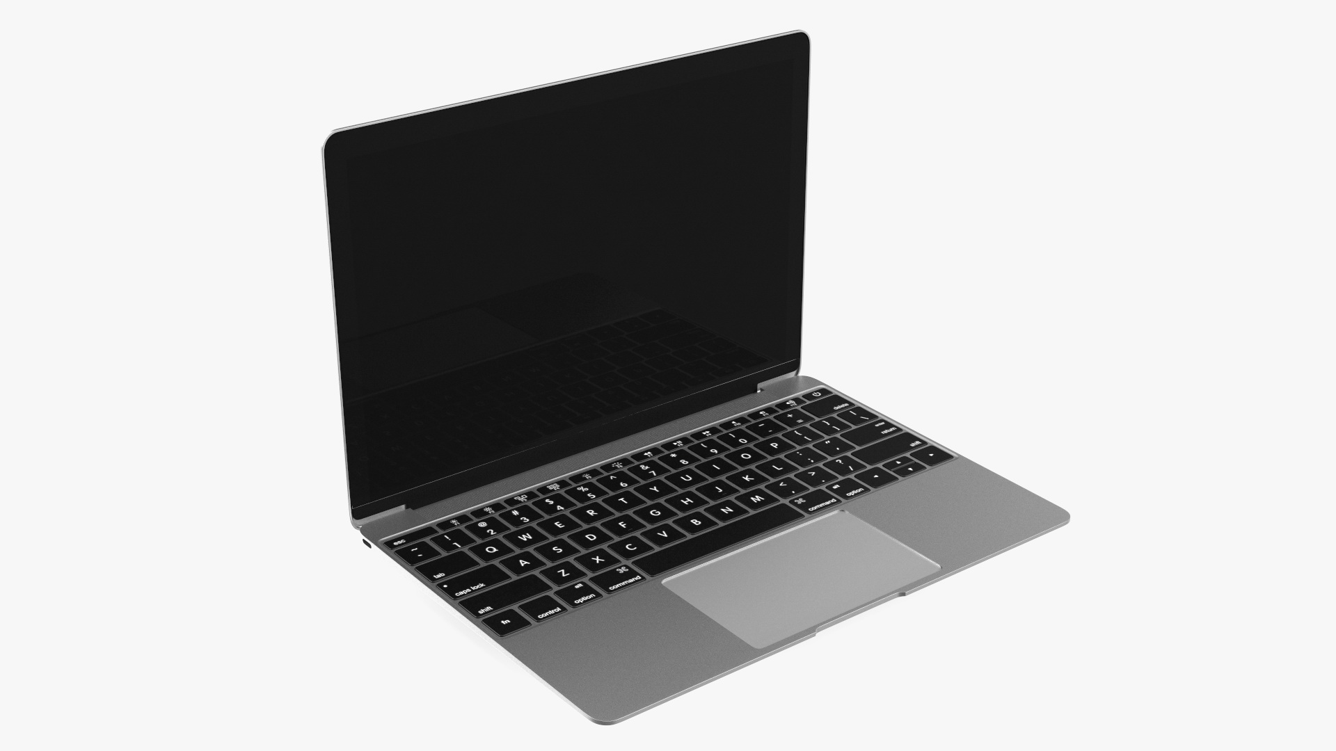 3D Modern Laptop model