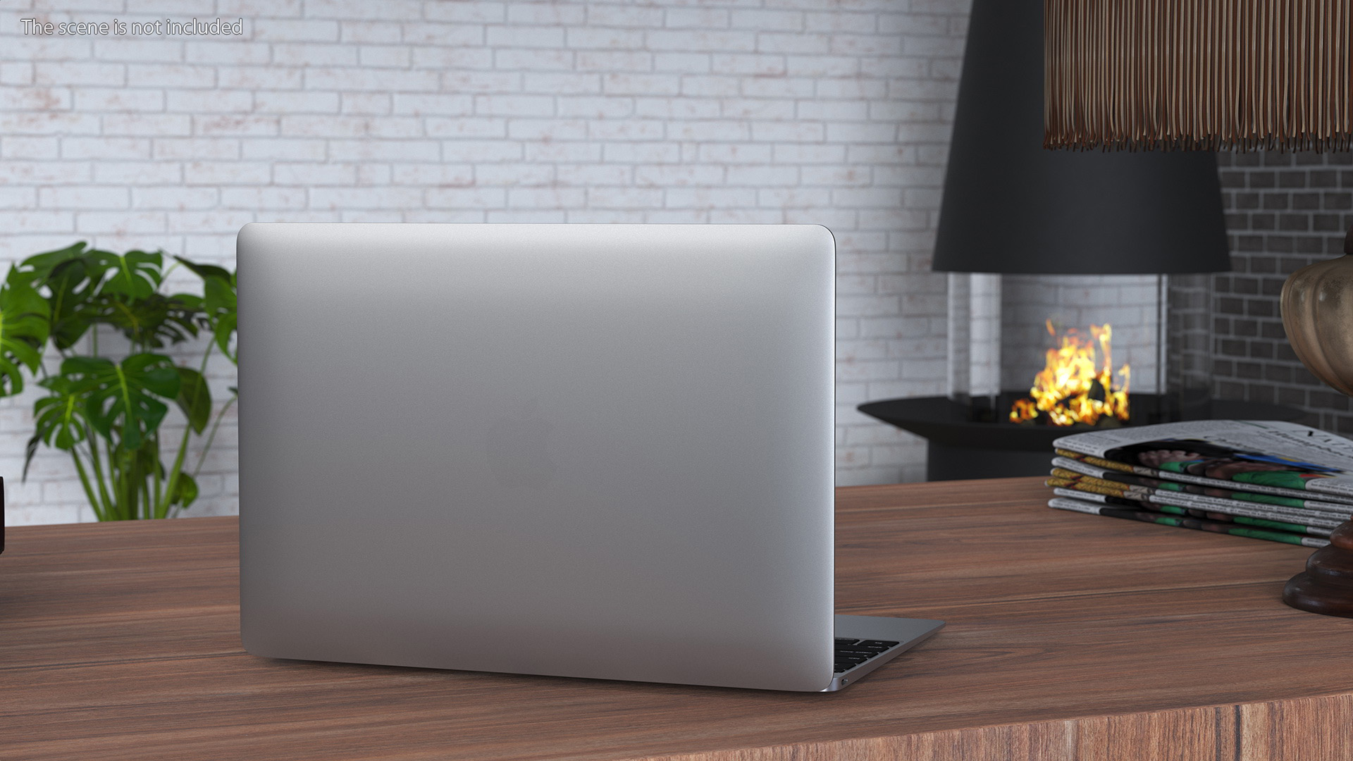 3D Modern Laptop model