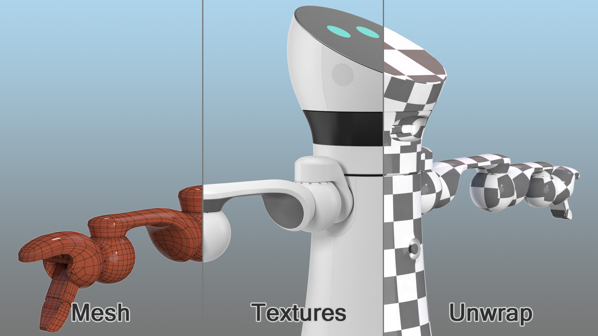 Careobot 4 Service Robot 3D model