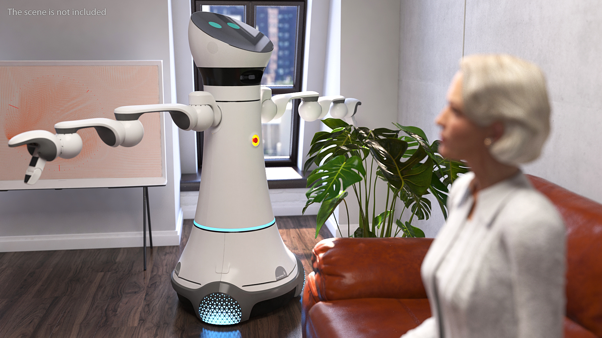 Careobot 4 Service Robot 3D model