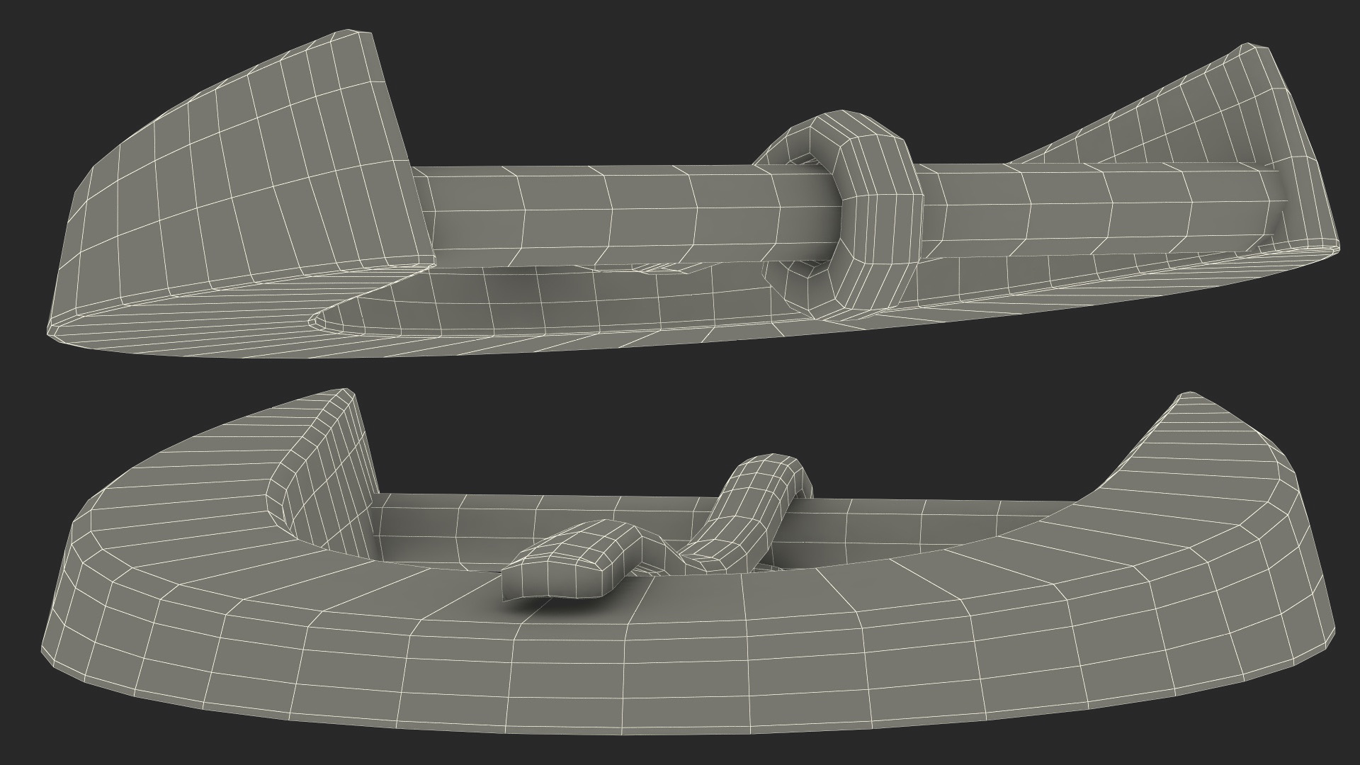 3D Used Crescent Belt model