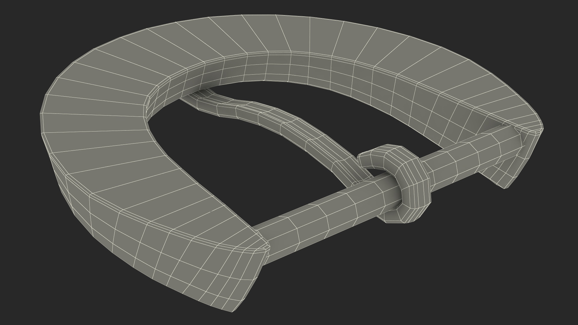 3D Used Crescent Belt model