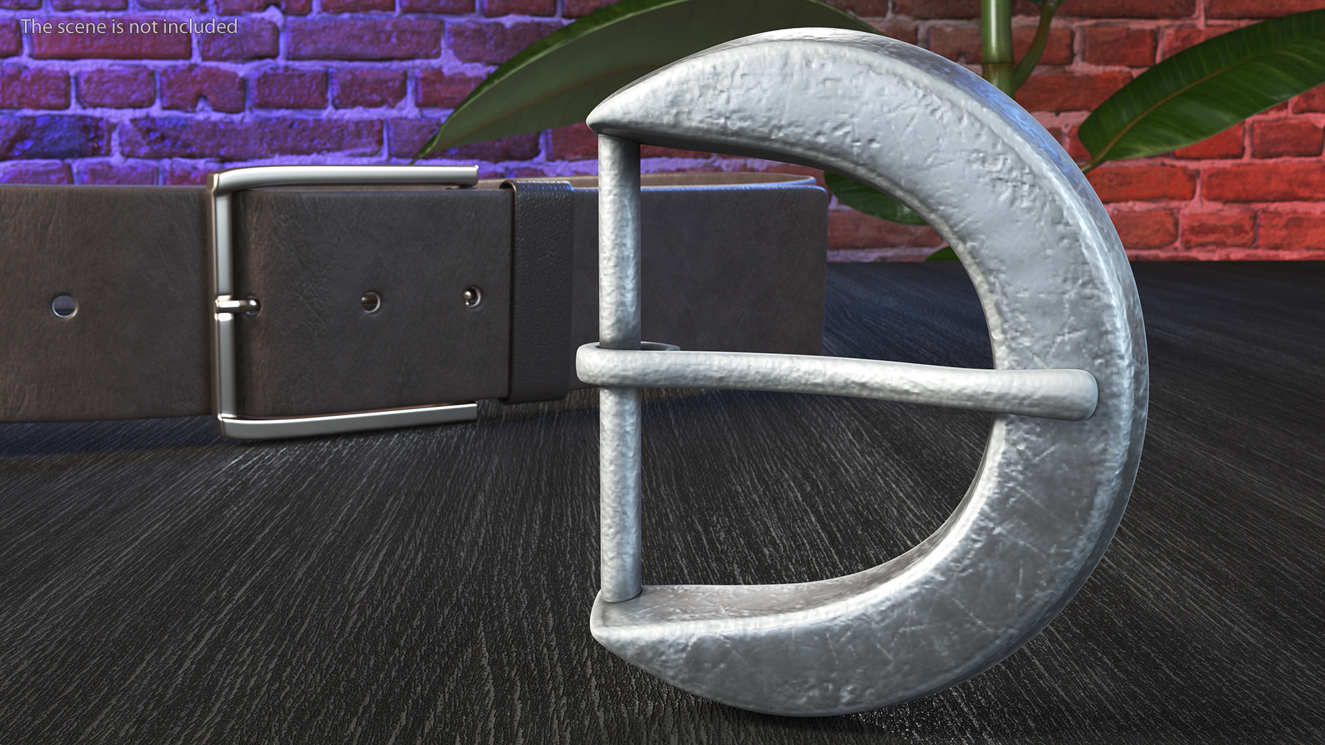 3D Used Crescent Belt model