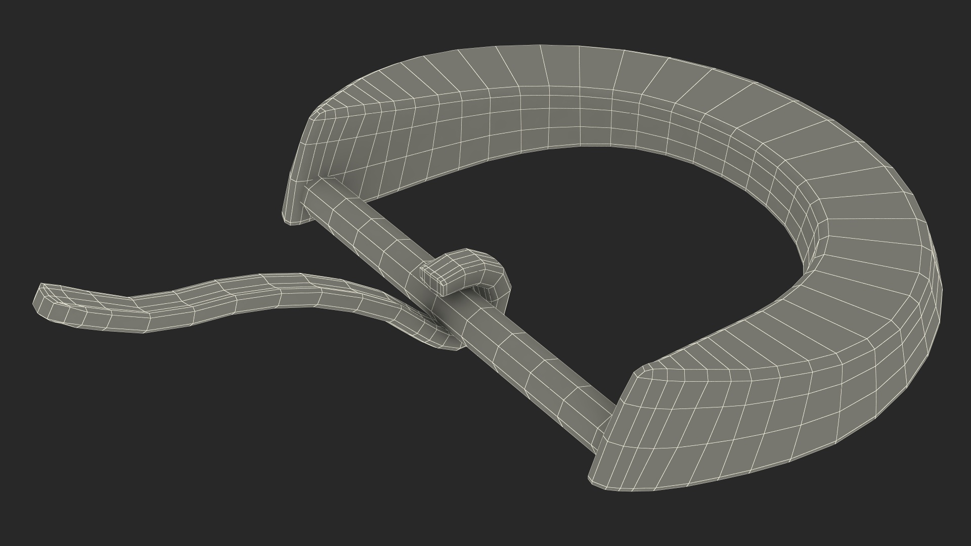 3D Used Crescent Belt model