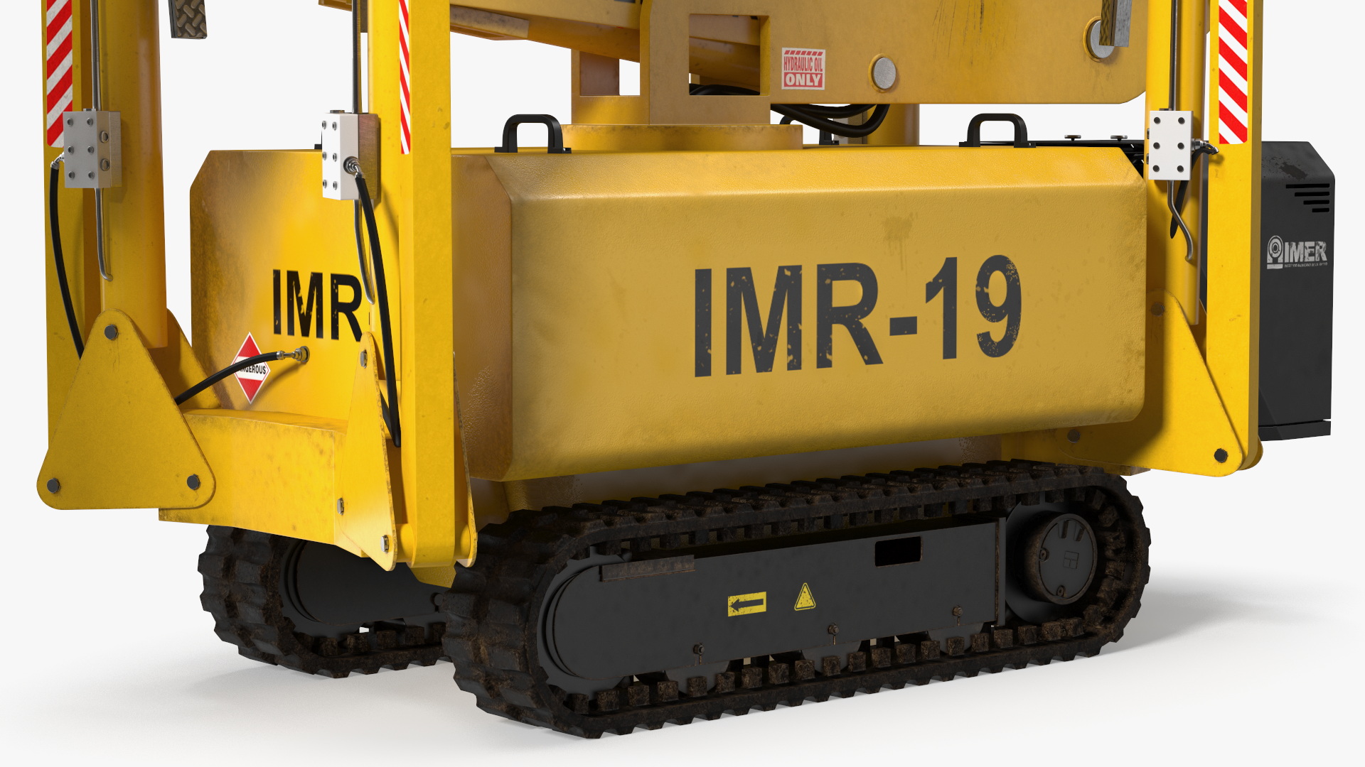 Industrial Articulated Boom Lift 3D