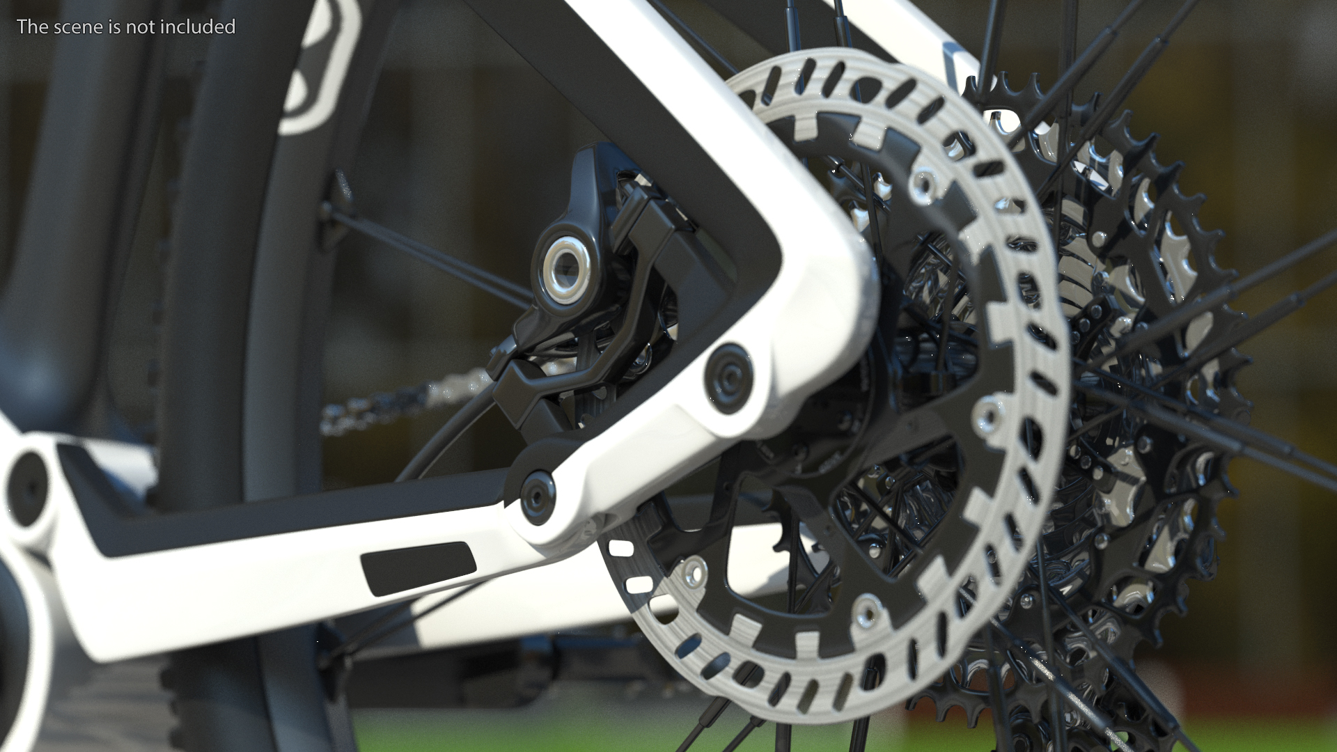3D model Porsche eBike Cross White
