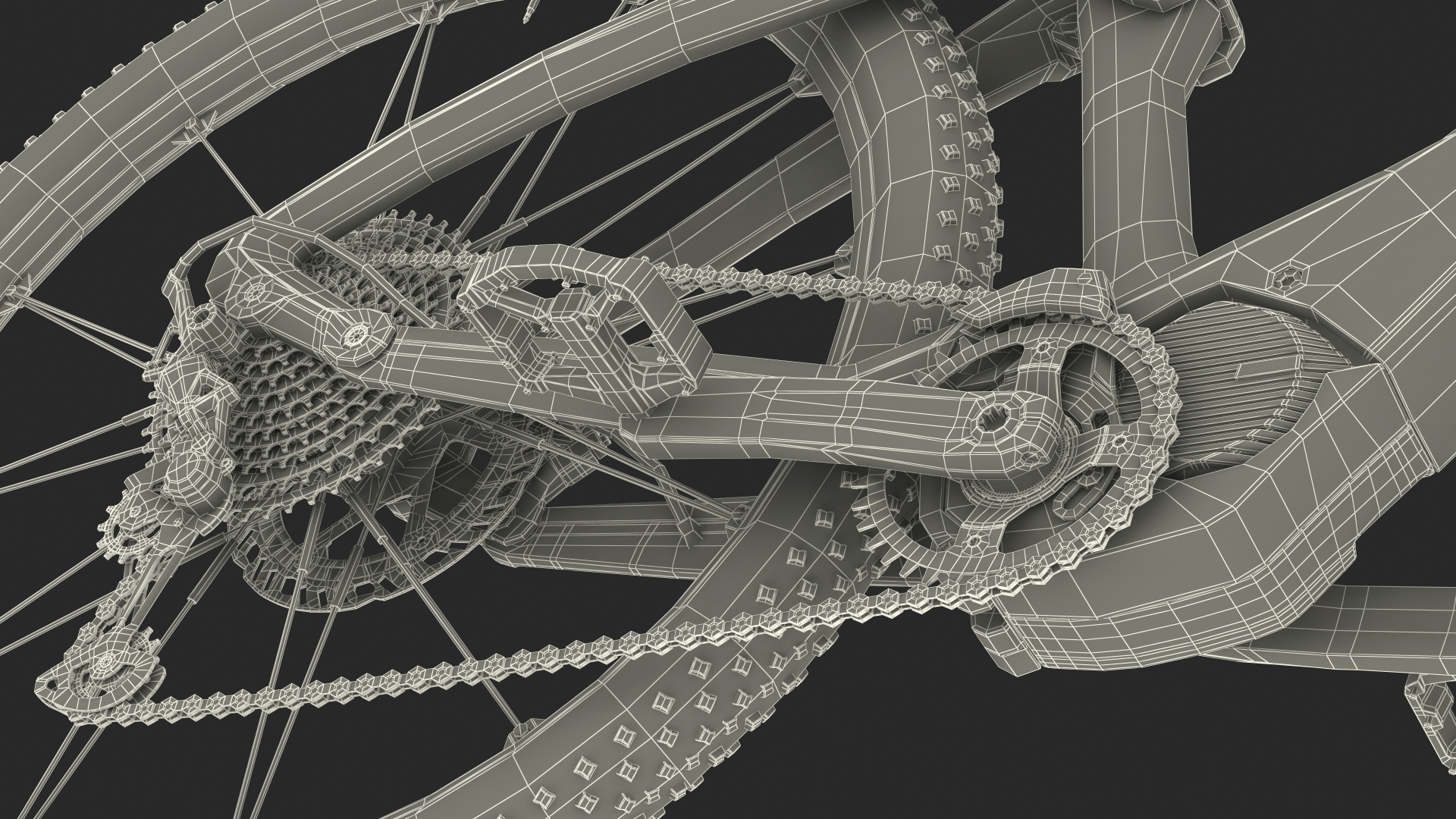 3D model Porsche eBike Cross White