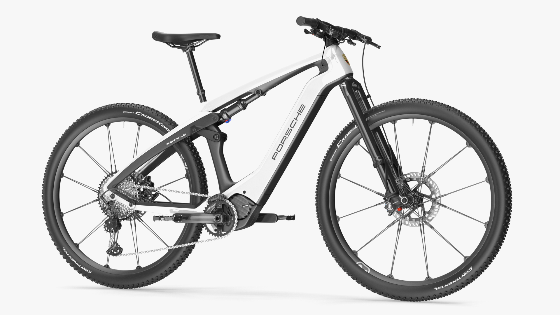 3D model Porsche eBike Cross White