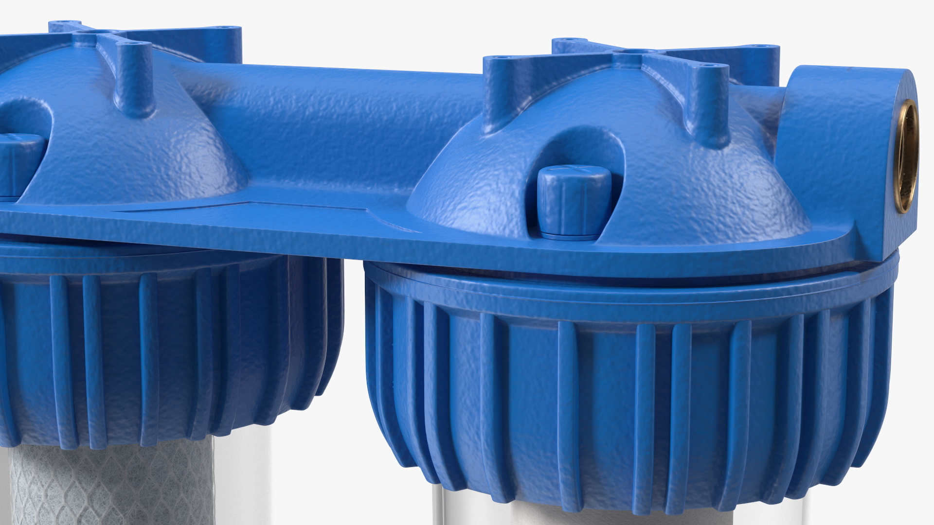 3D Triple Stage Water Filter Housing with Filters