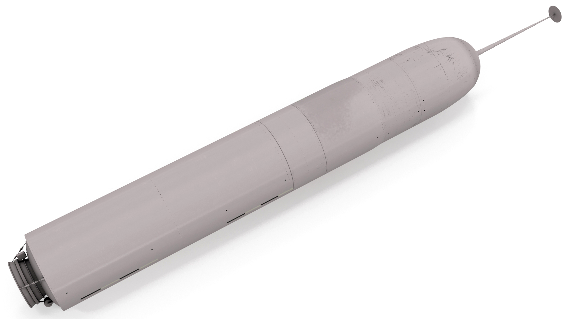 3D Submarine Launched Ballistic Missile