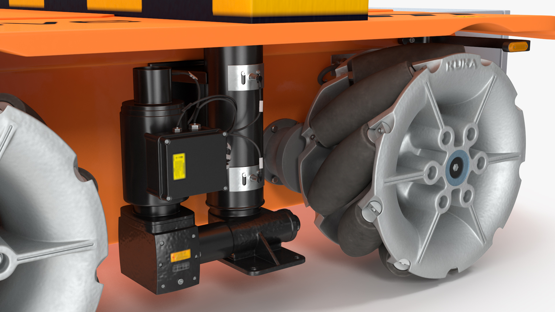Omnimove KUKA Orange Rigged 3D