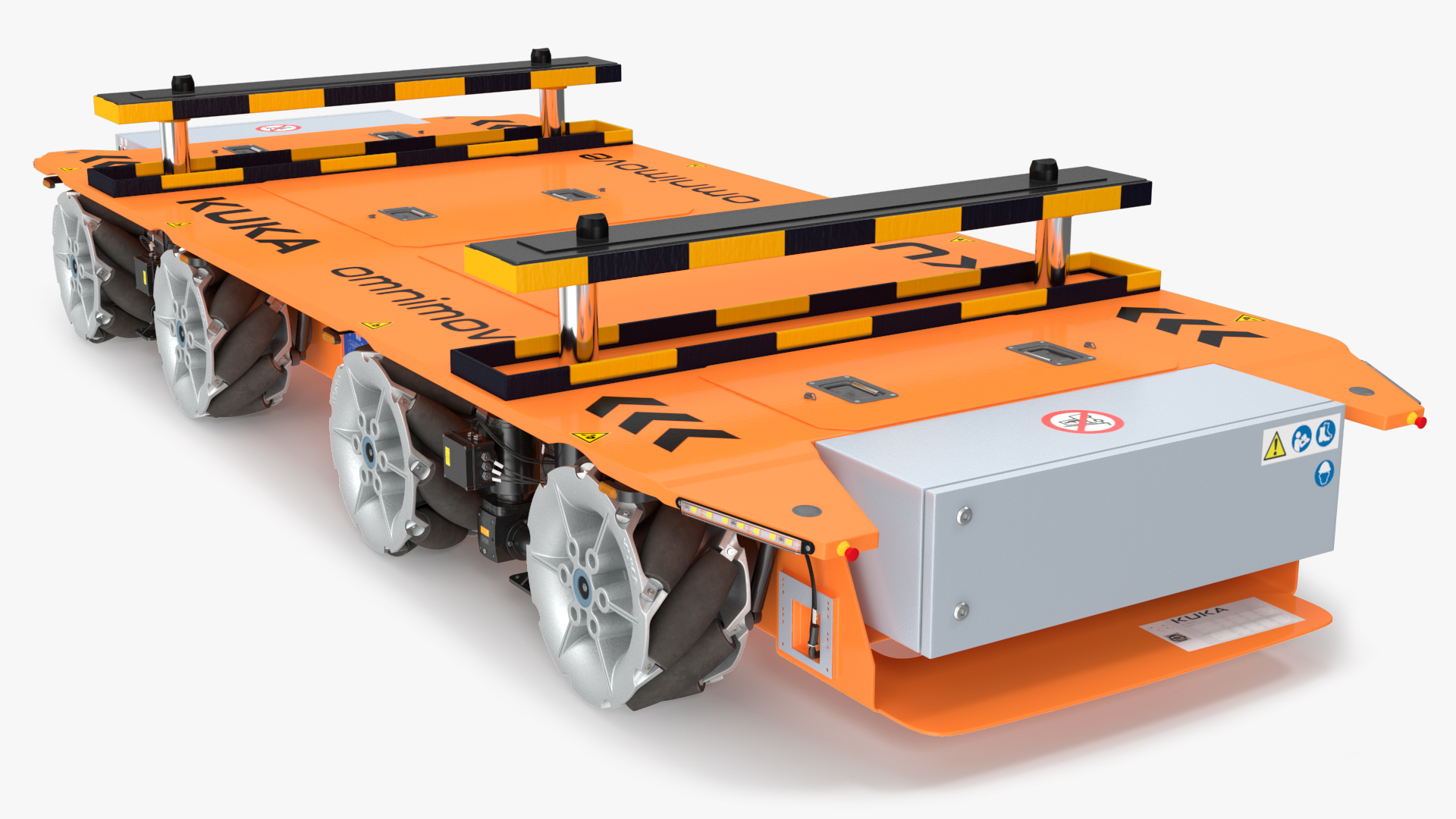 Omnimove KUKA Orange Rigged 3D